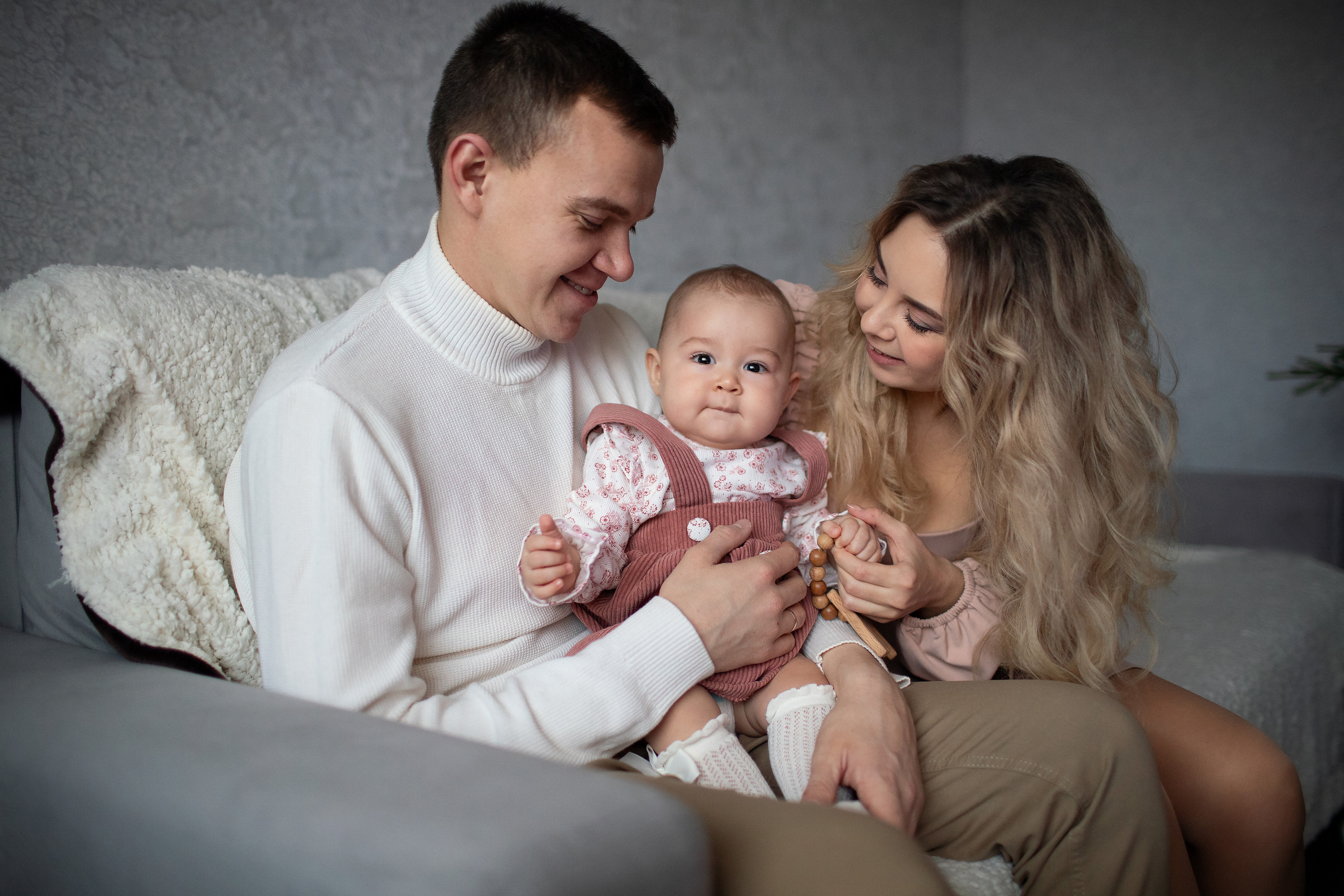 Первый Новый год. Семейный и детский фотограф в Саратове Полина Коткина