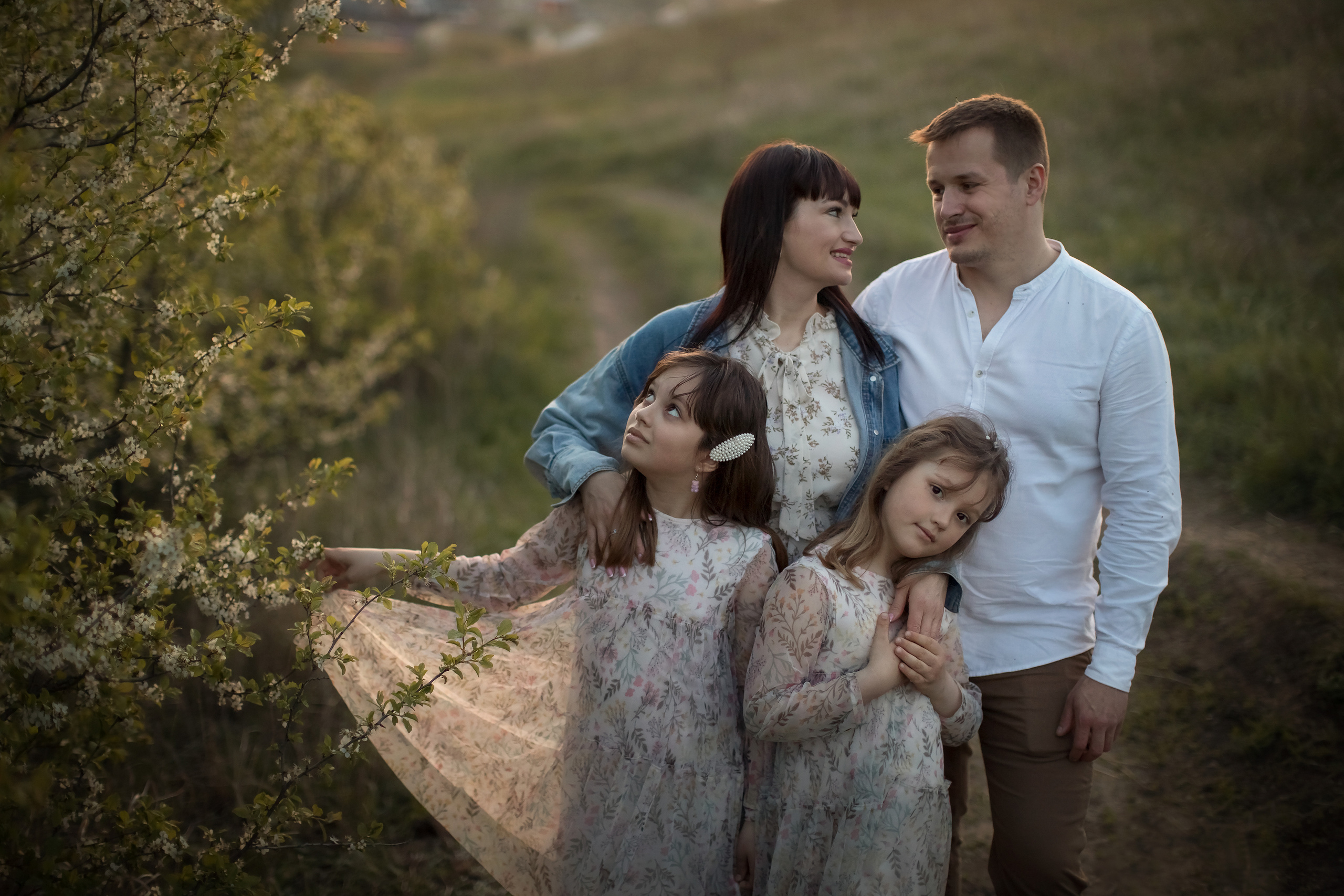 Вишневая история. Семейный и детский фотограф в Саратове Полина Коткина