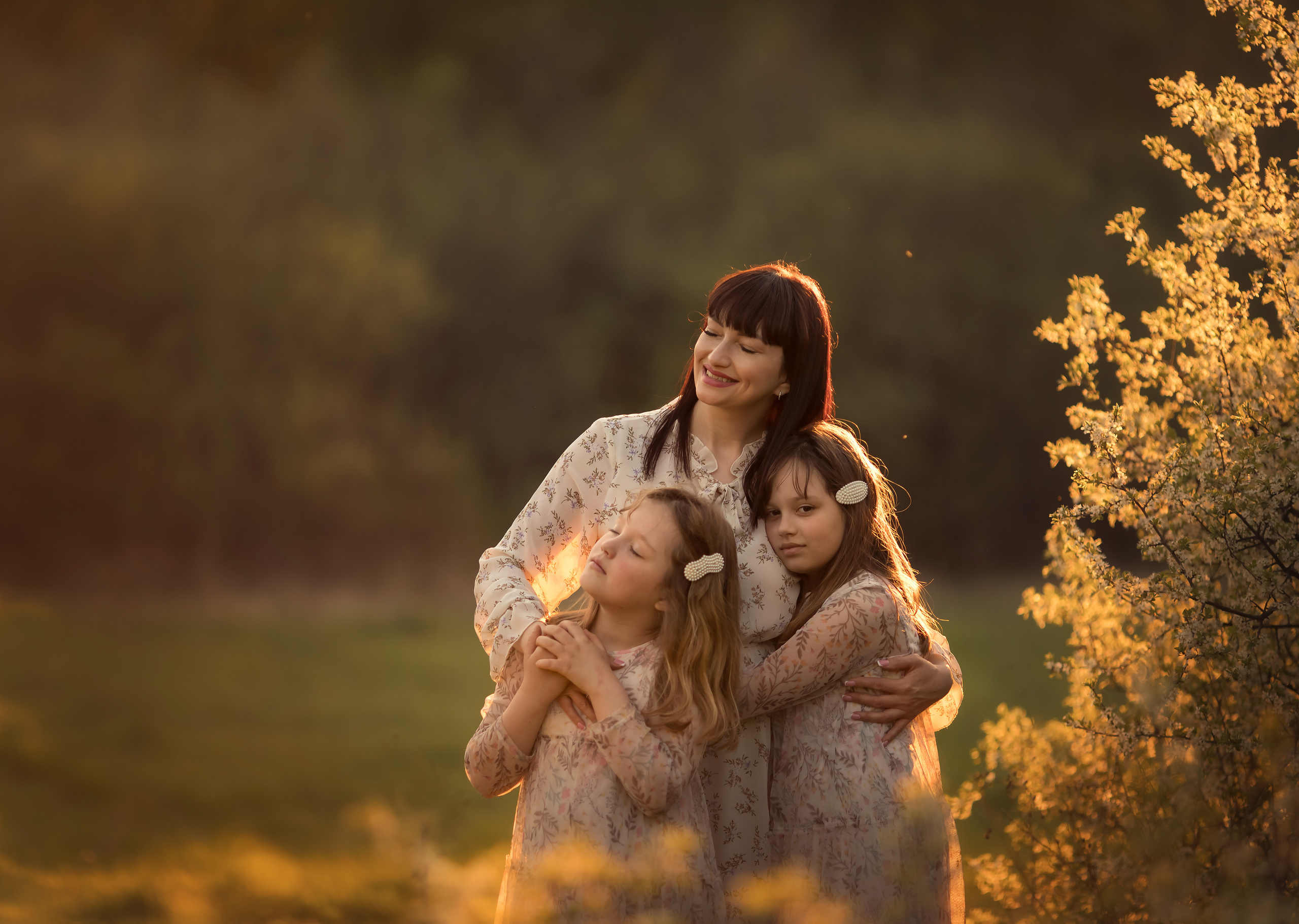 Вишневая история. Семейный и детский фотограф в Саратове Полина Коткина