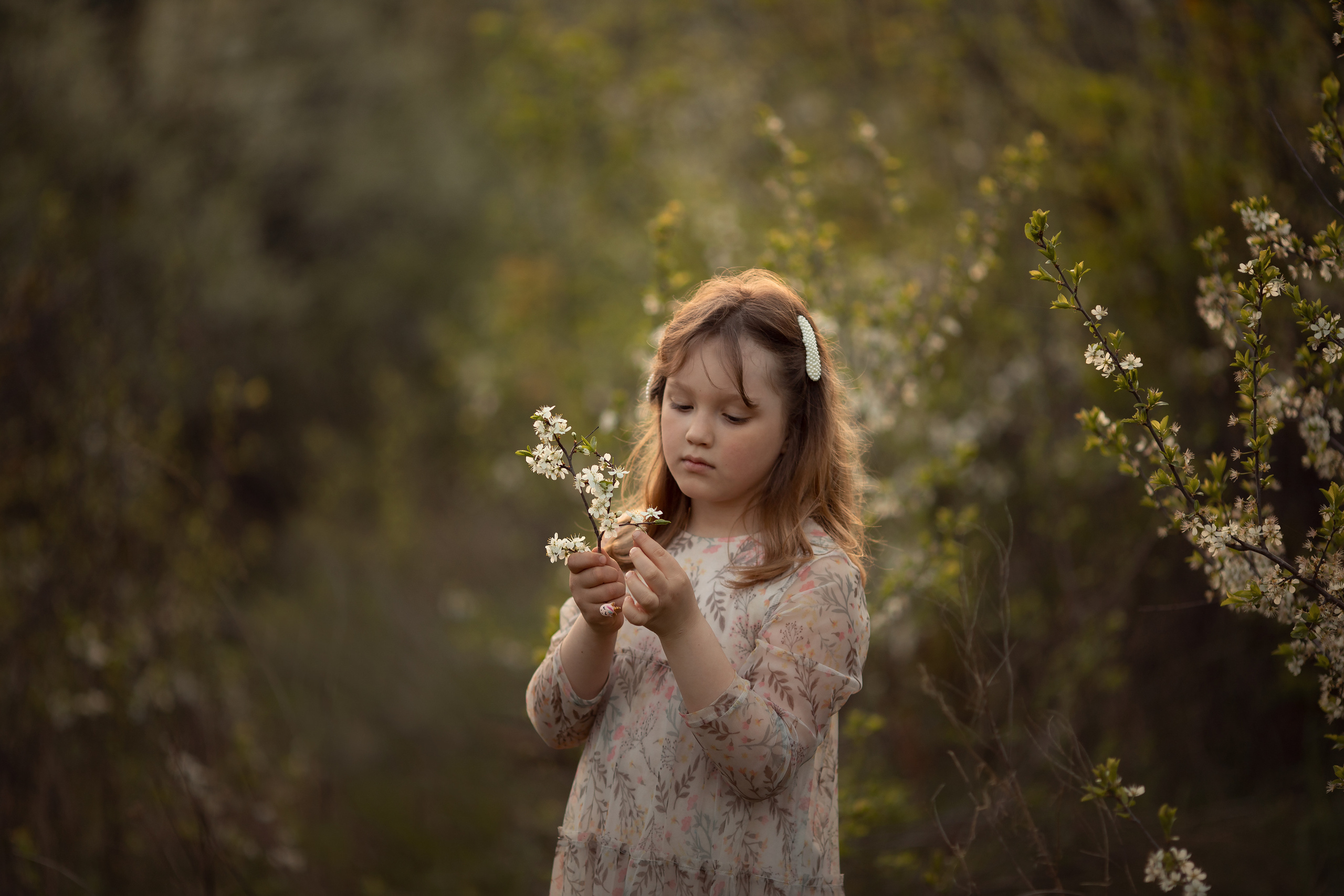 Вишневая история. Семейный и детский фотограф в Саратове Полина Коткина