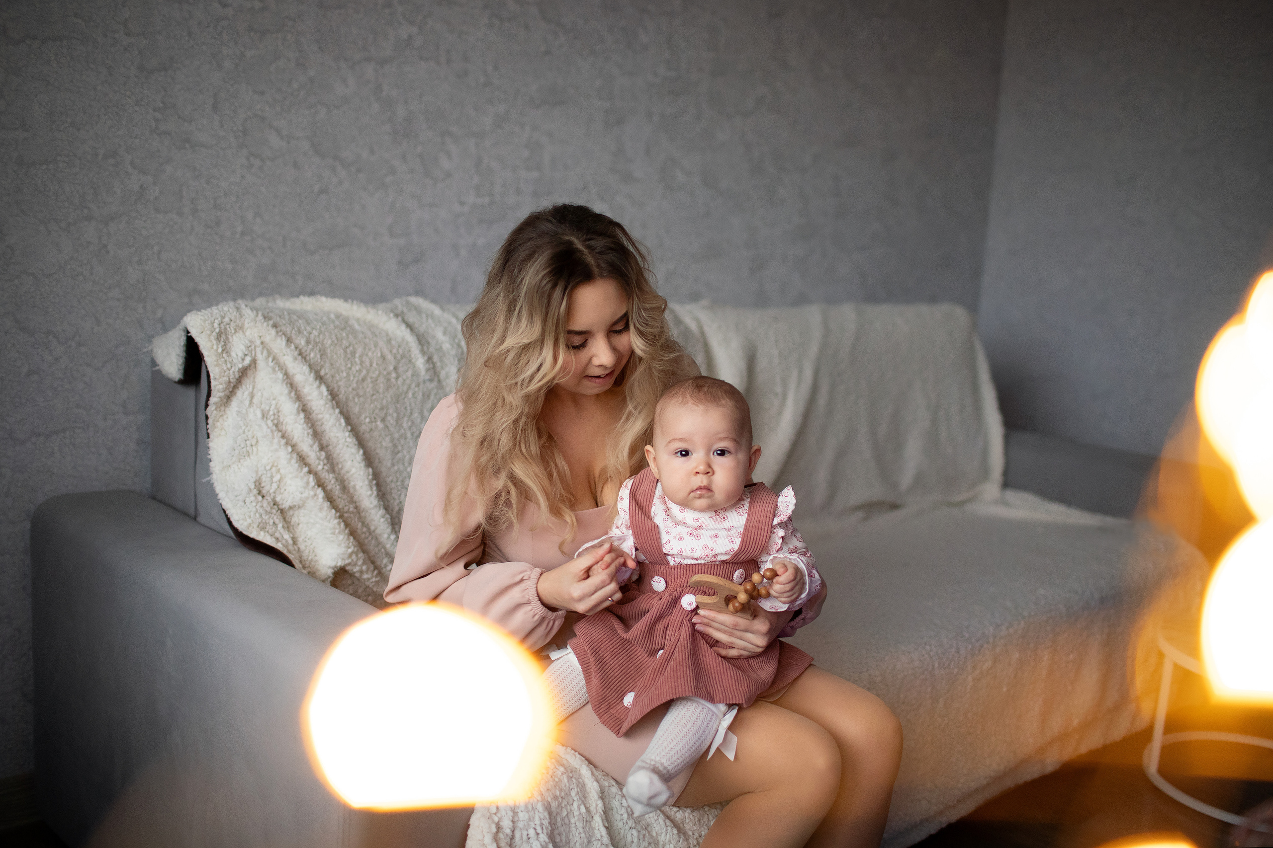 Первый Новый год. Семейный и детский фотограф в Саратове Полина Коткина