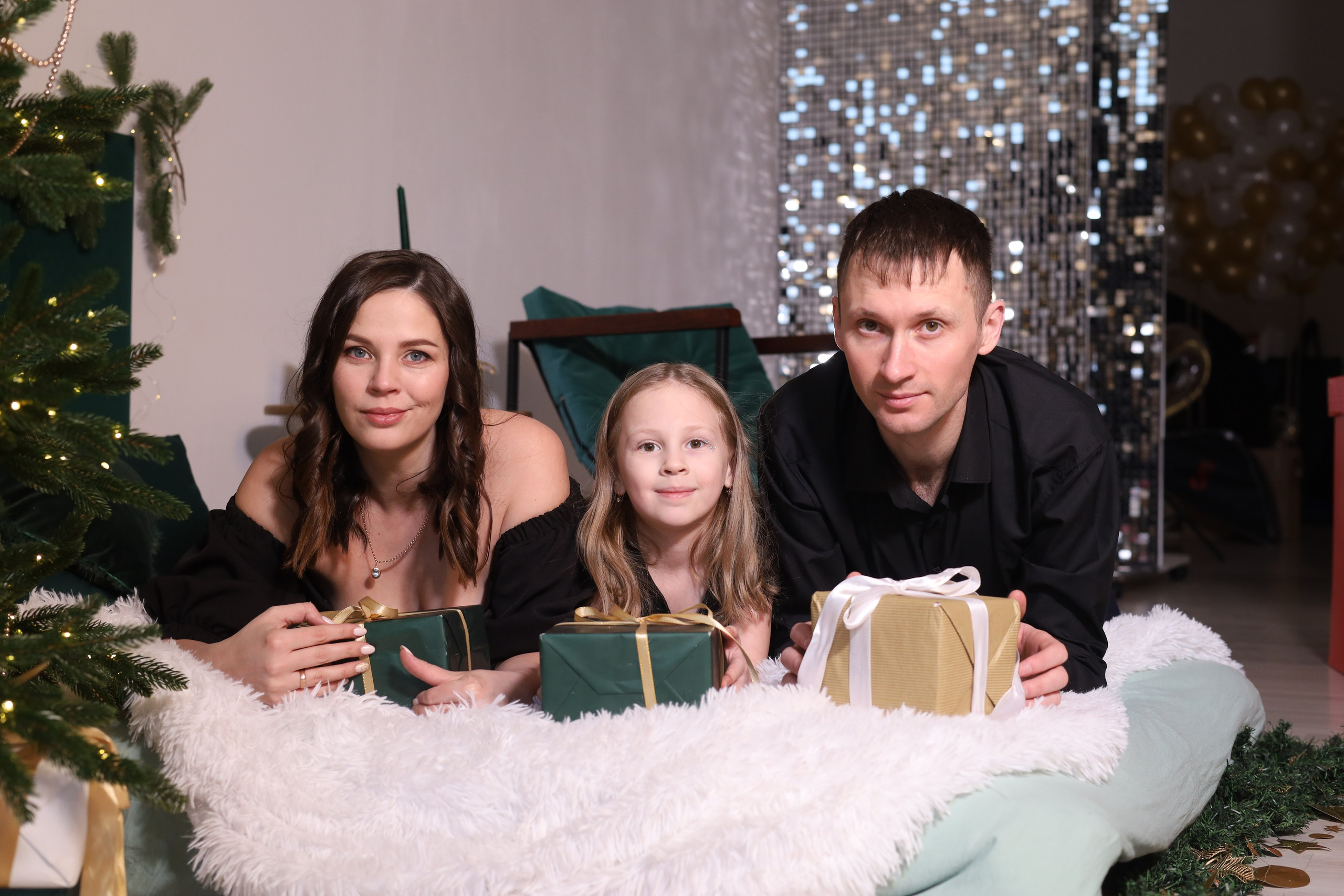 Семейный новый год Эля. Фотограф в Красноярске Никитина Мария