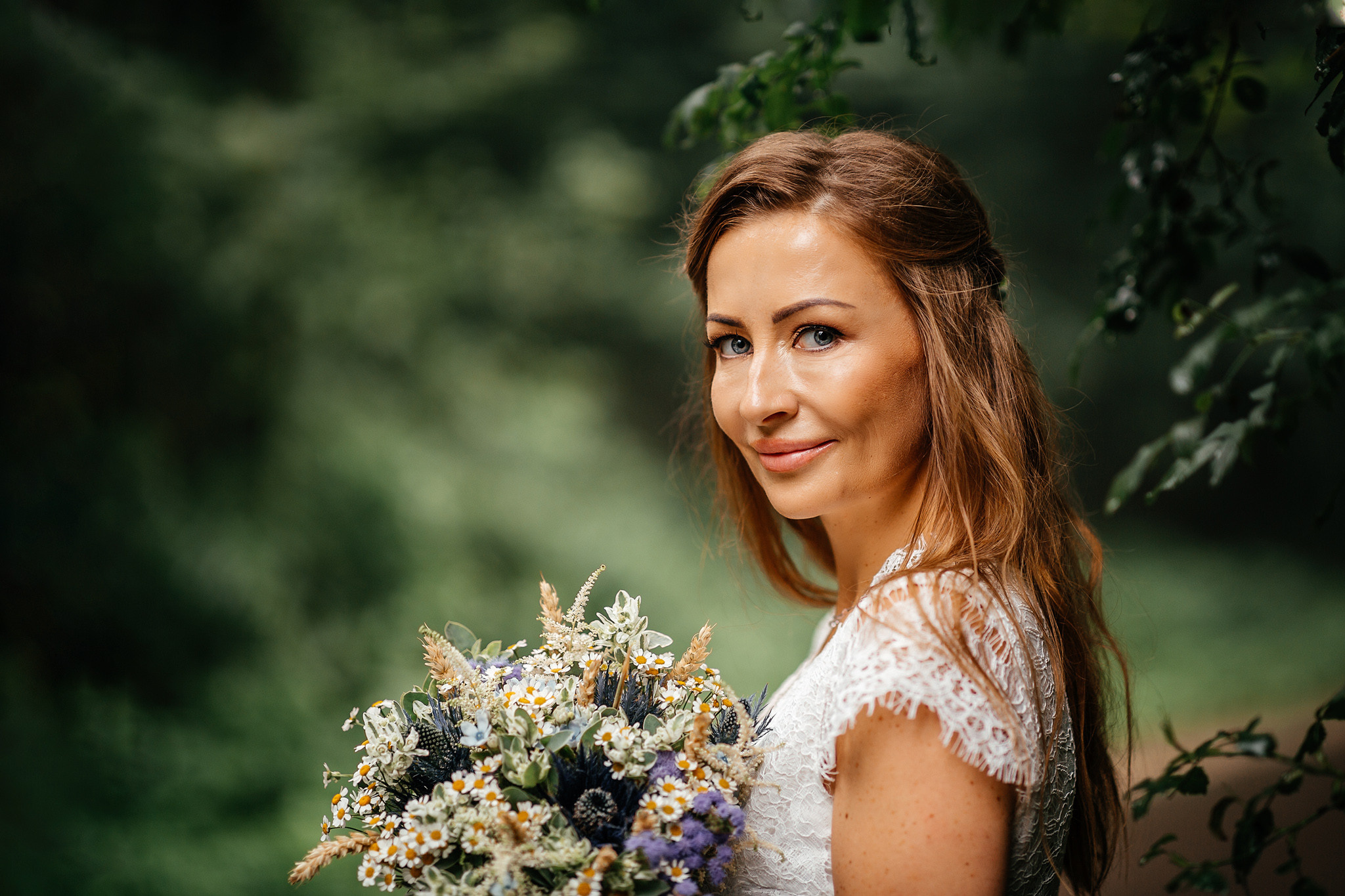 Свадебная фотосессия в парке Кузьминки