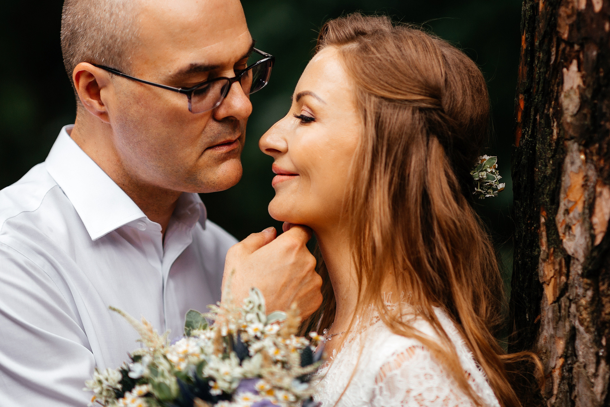 Свадебная фотосессия в парке Кузьминки