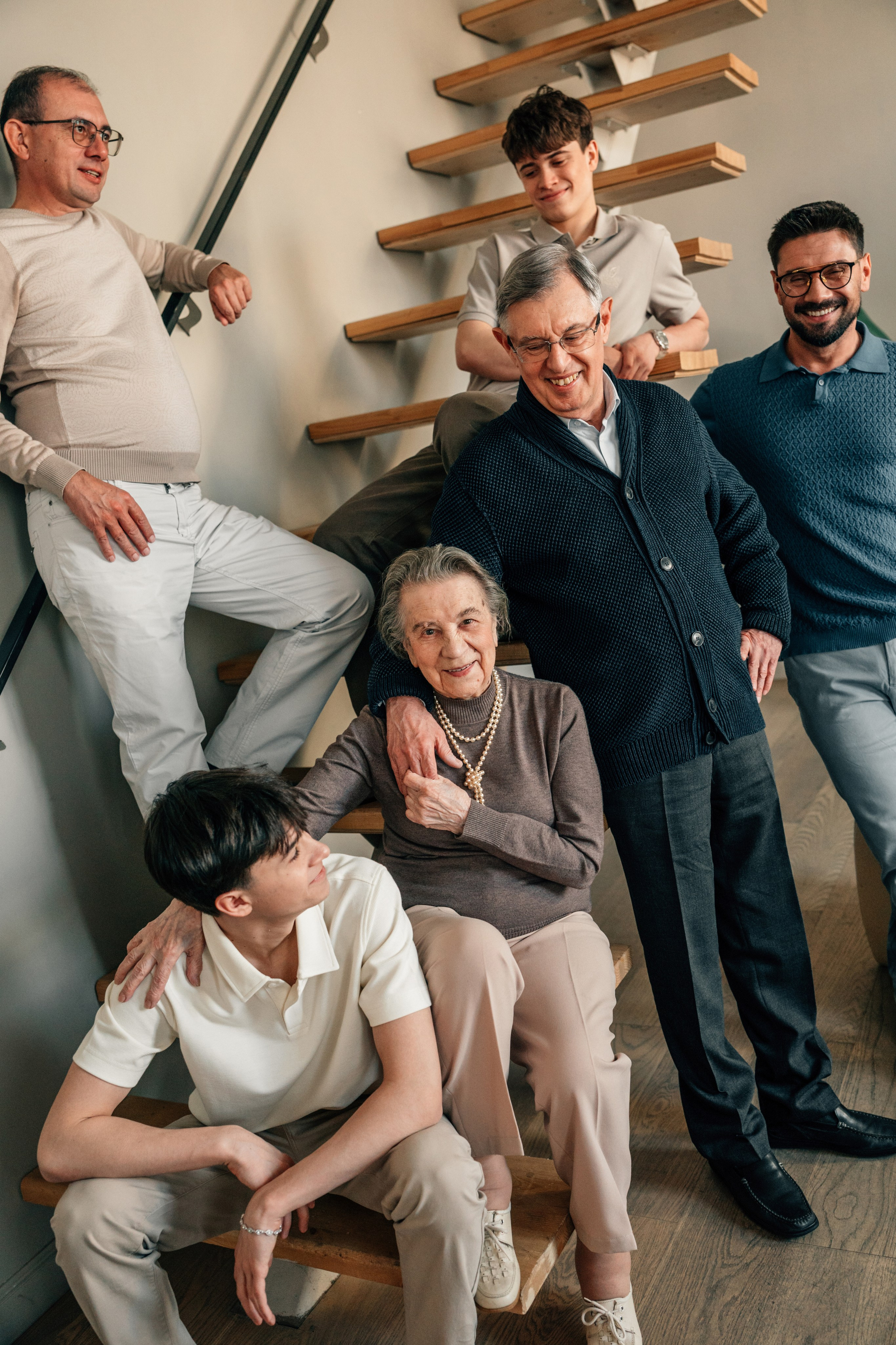 Фотосессия к 100-летию бабушки