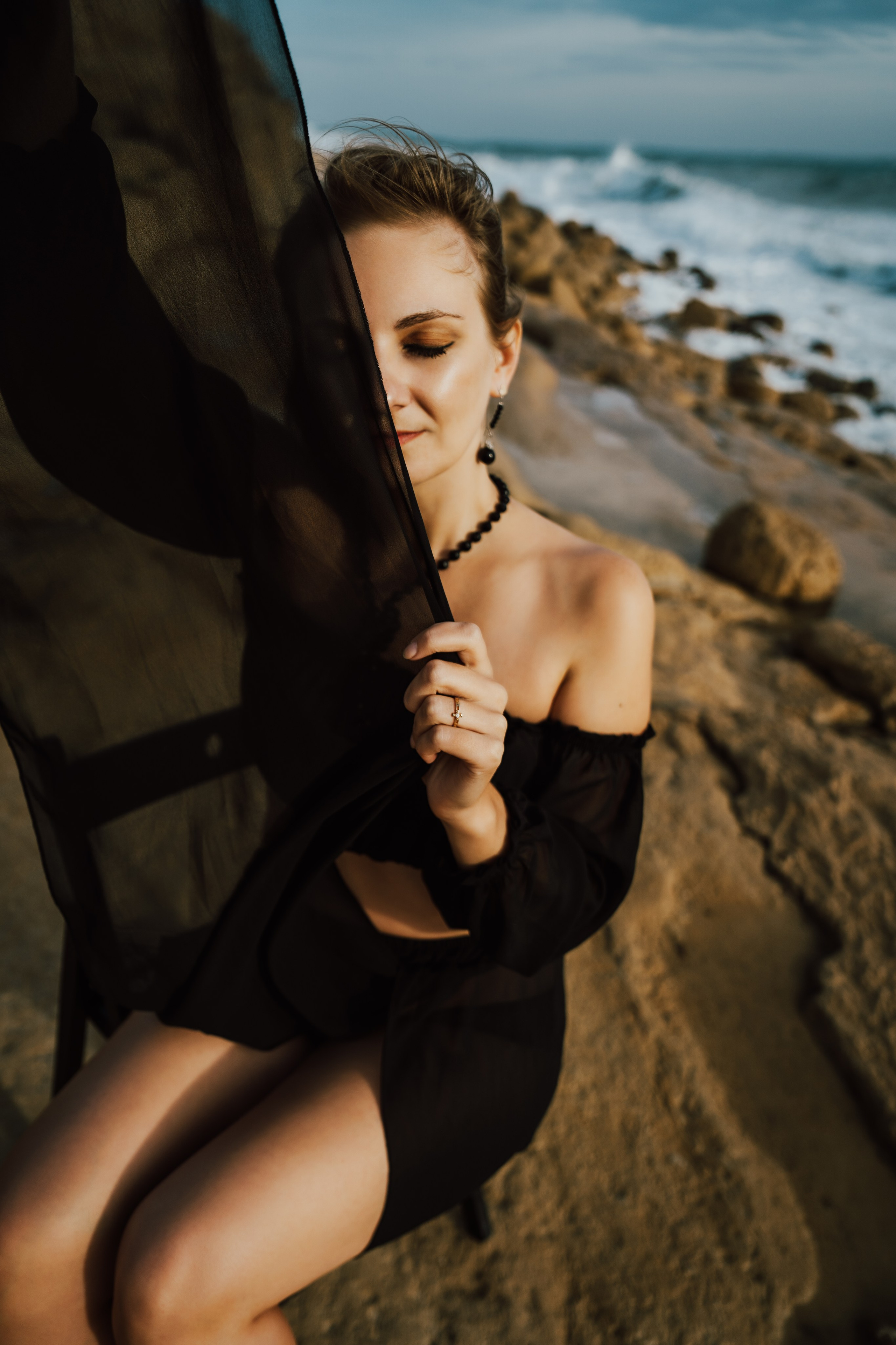 фотосессия на пляже в Аликанте