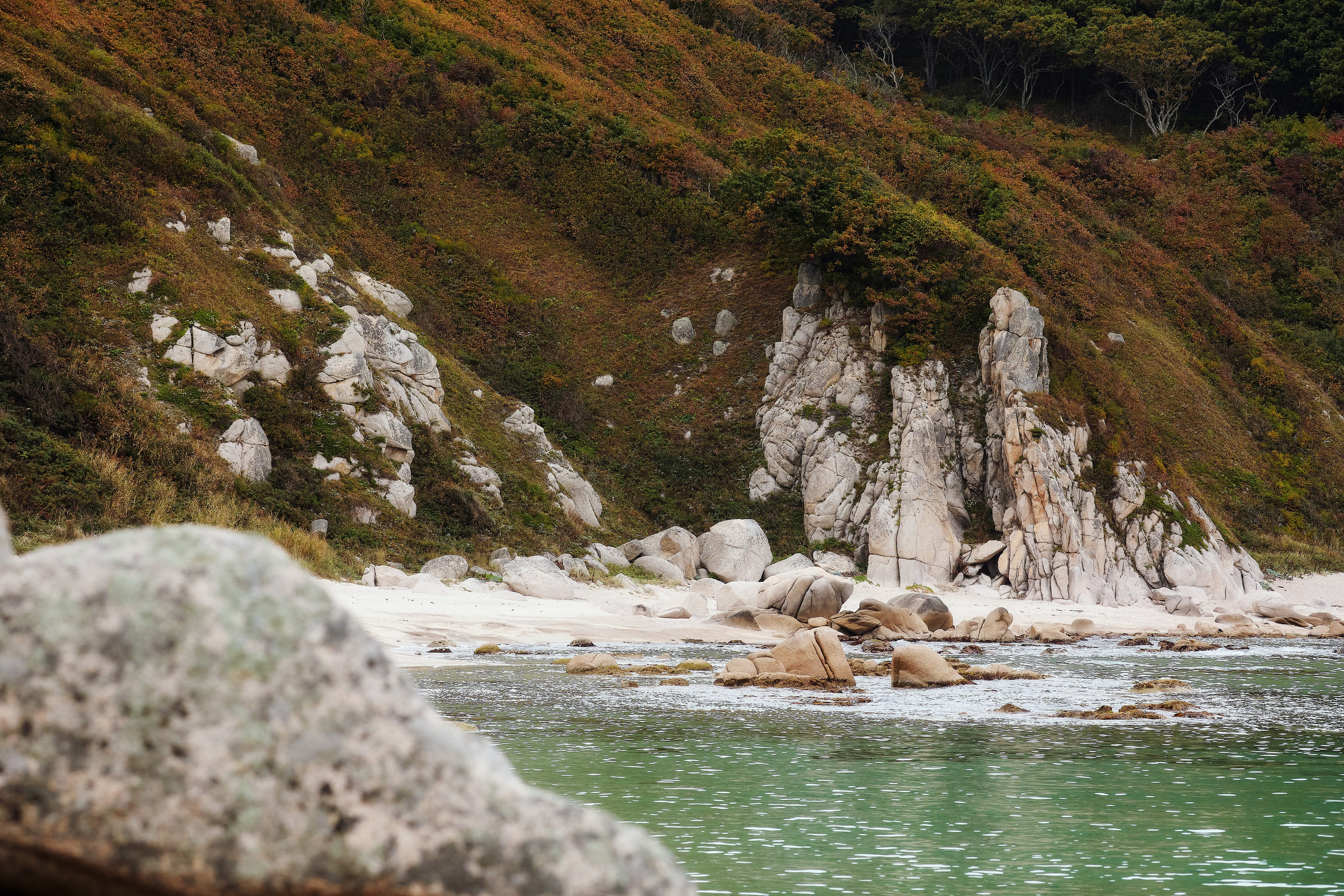 Осенние пейзажи бухты Большой Ежовой