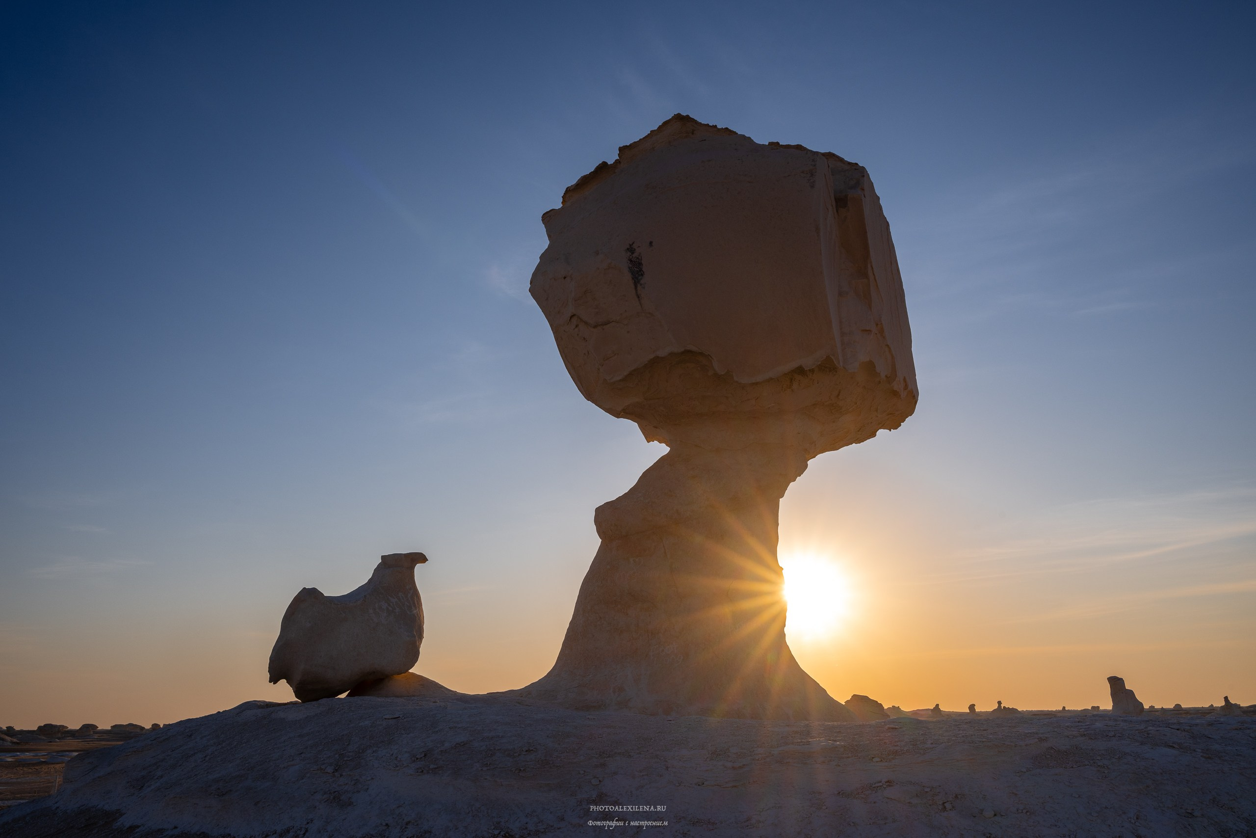 Пустыня чёрная, пустыня белая. Авторские стильные фотокартины