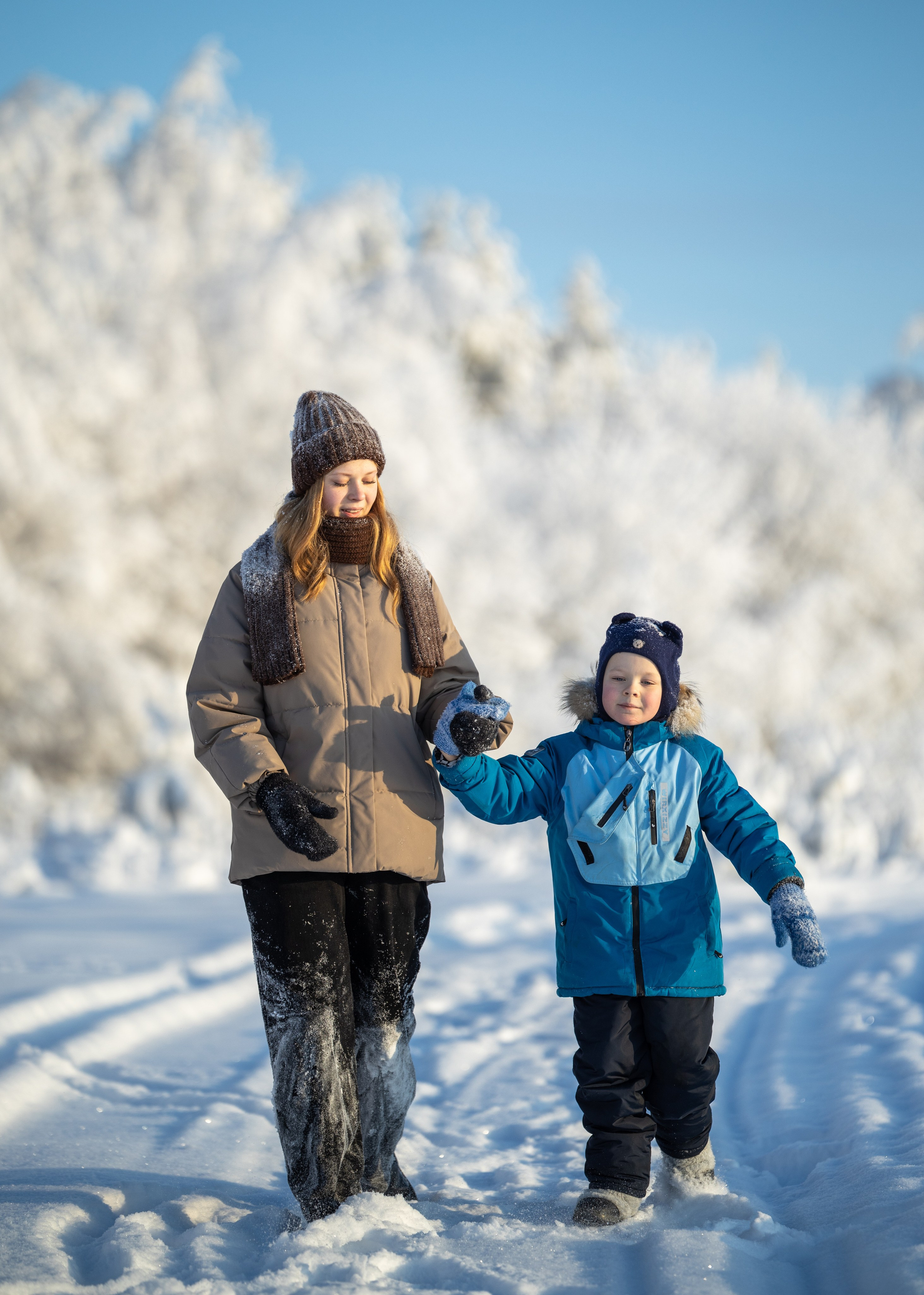 Зимняя фотосессия. Портретный фотограф в Костроме Наталия Клевинскас
