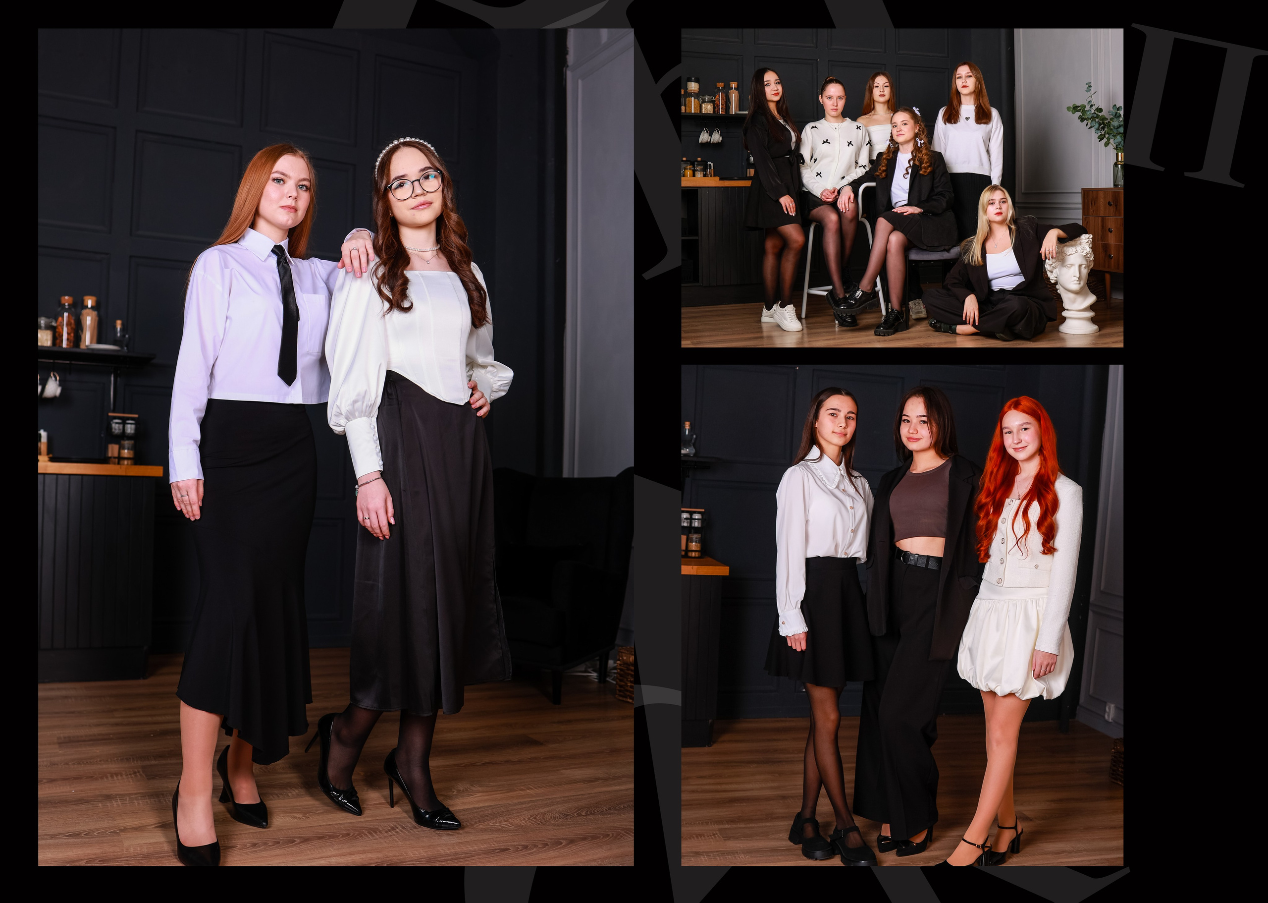 ПРЕМИУМ ЧЕРНЫЙ 5000. Выпускные альбомы для садика и школы в Набережных Челнах