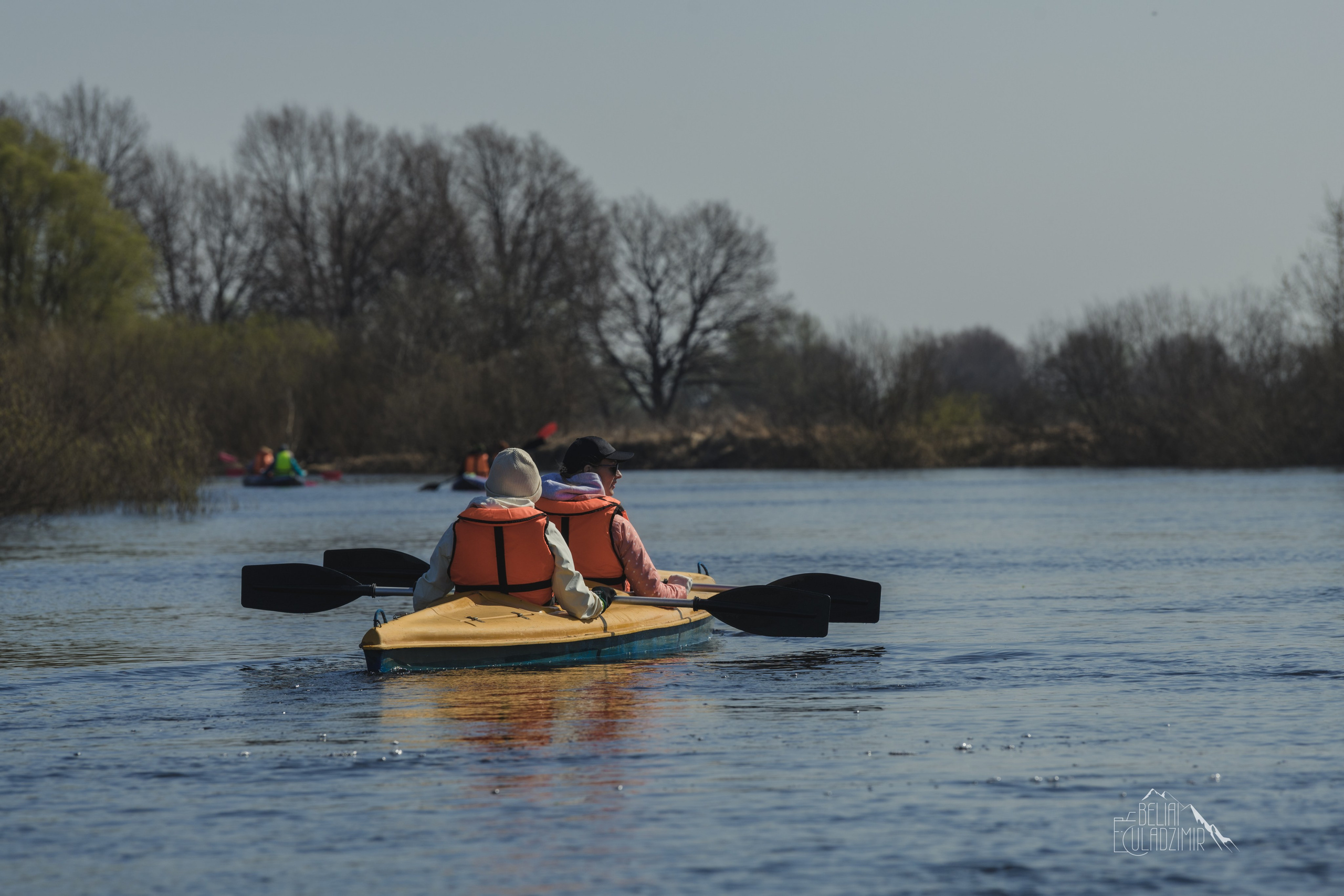 Сплав по реке Тремля 4 апреля 2026 года. Репортажный фотограф Владимир Беляй