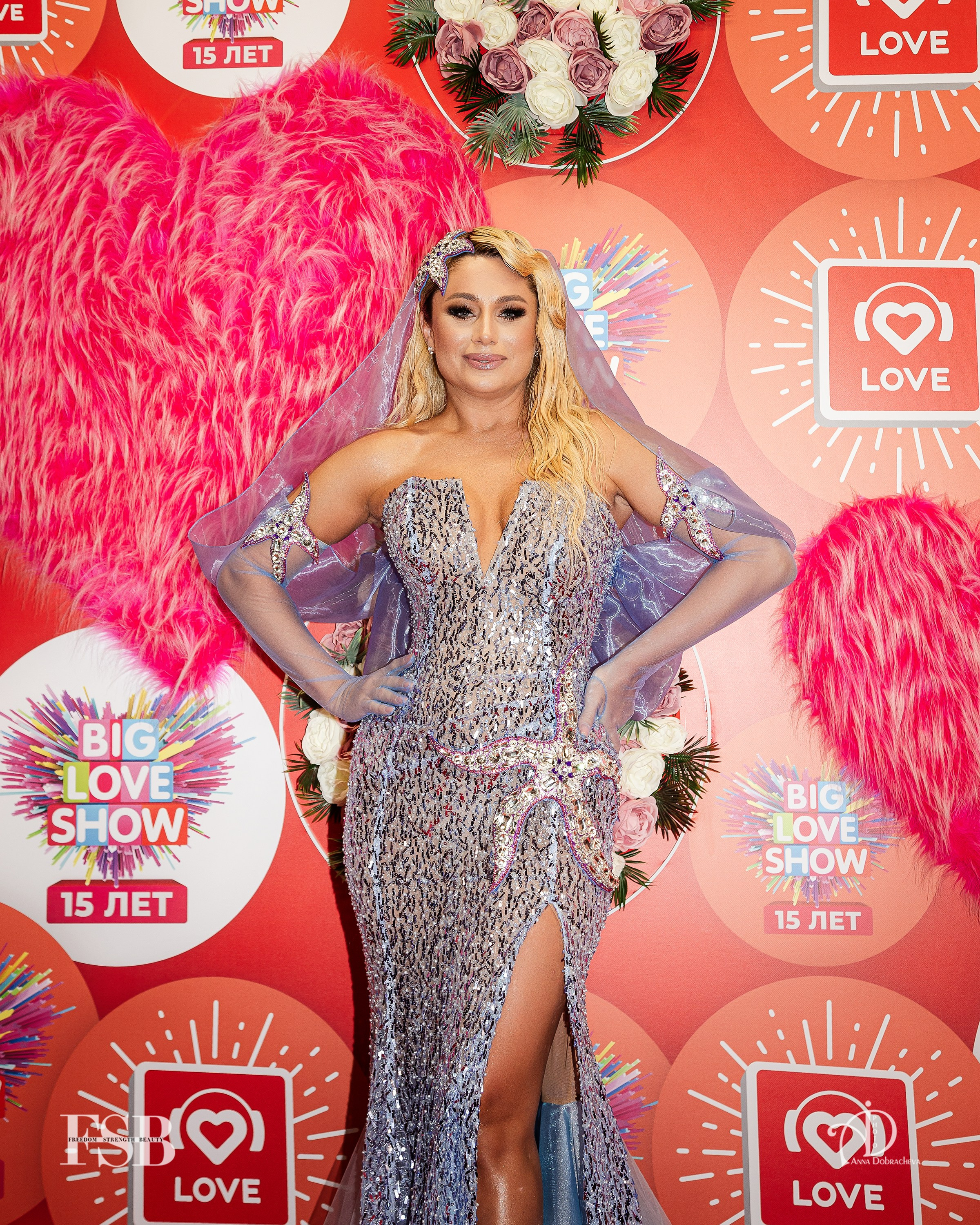Наталья Гордиенко, фотограф Анна Добрачёва, биг лов шоу 2024, Лайв Арена, Live Арена