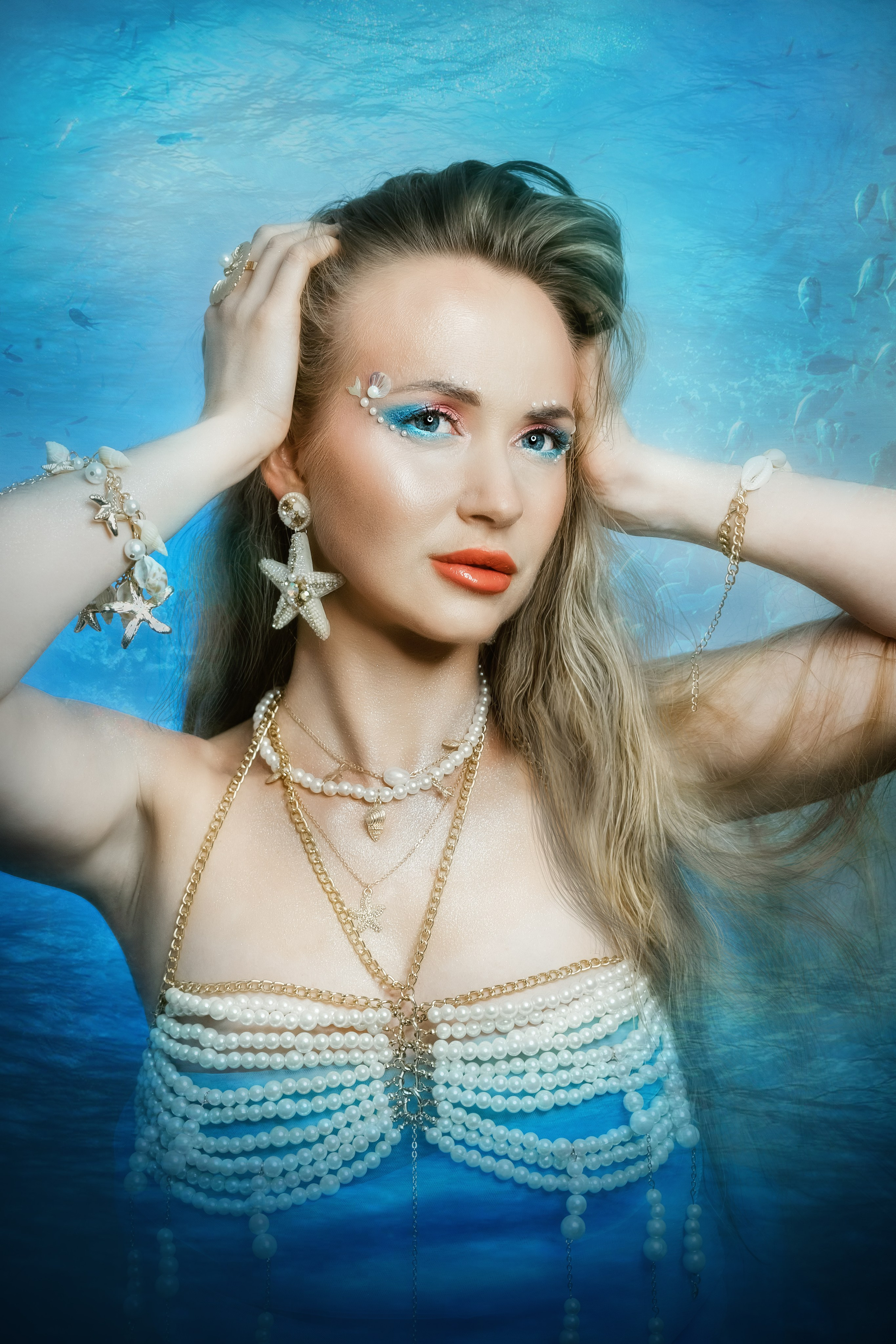 Макияж. Фотограф Надежда Сухомлина