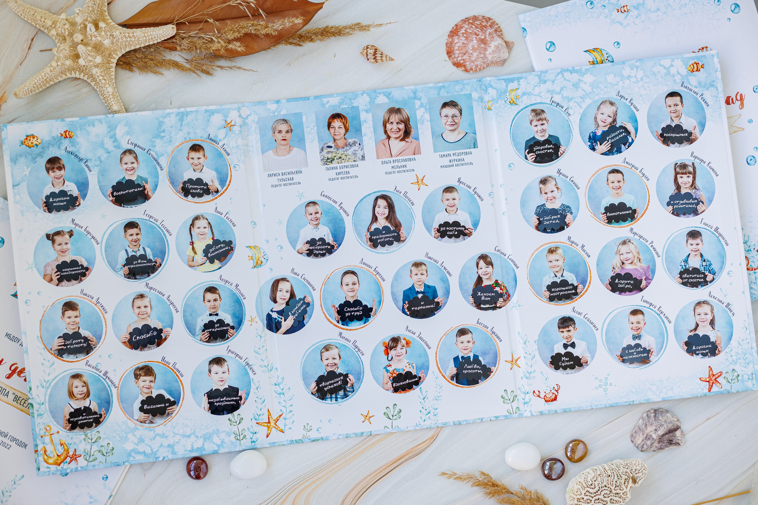 Альбомы для учителей и воспитателей. Семейный и детский фотограф Комина Елена, Власиха, Одинцово
