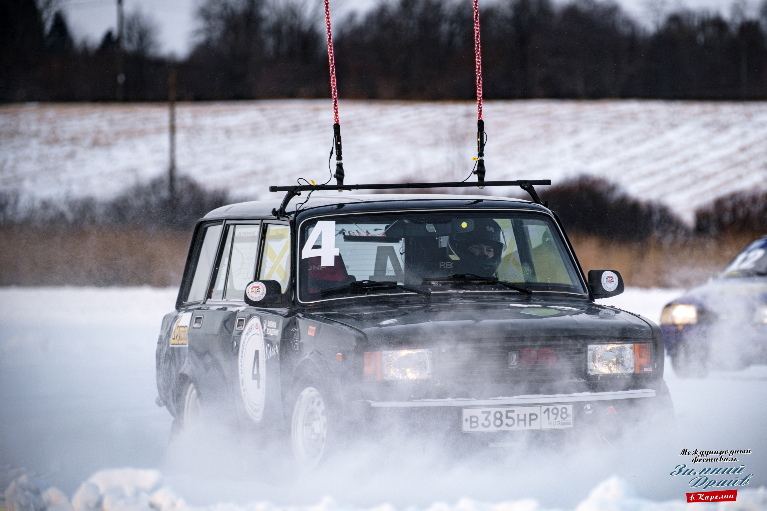 «Зимний Драйв в Карелии» Авто Марафон-гигант «25 часов на льду» Илона Накутис, Николай Грязин, джимхана, фотограф Антон Медведев, icoguar, Сортавала, Карелия