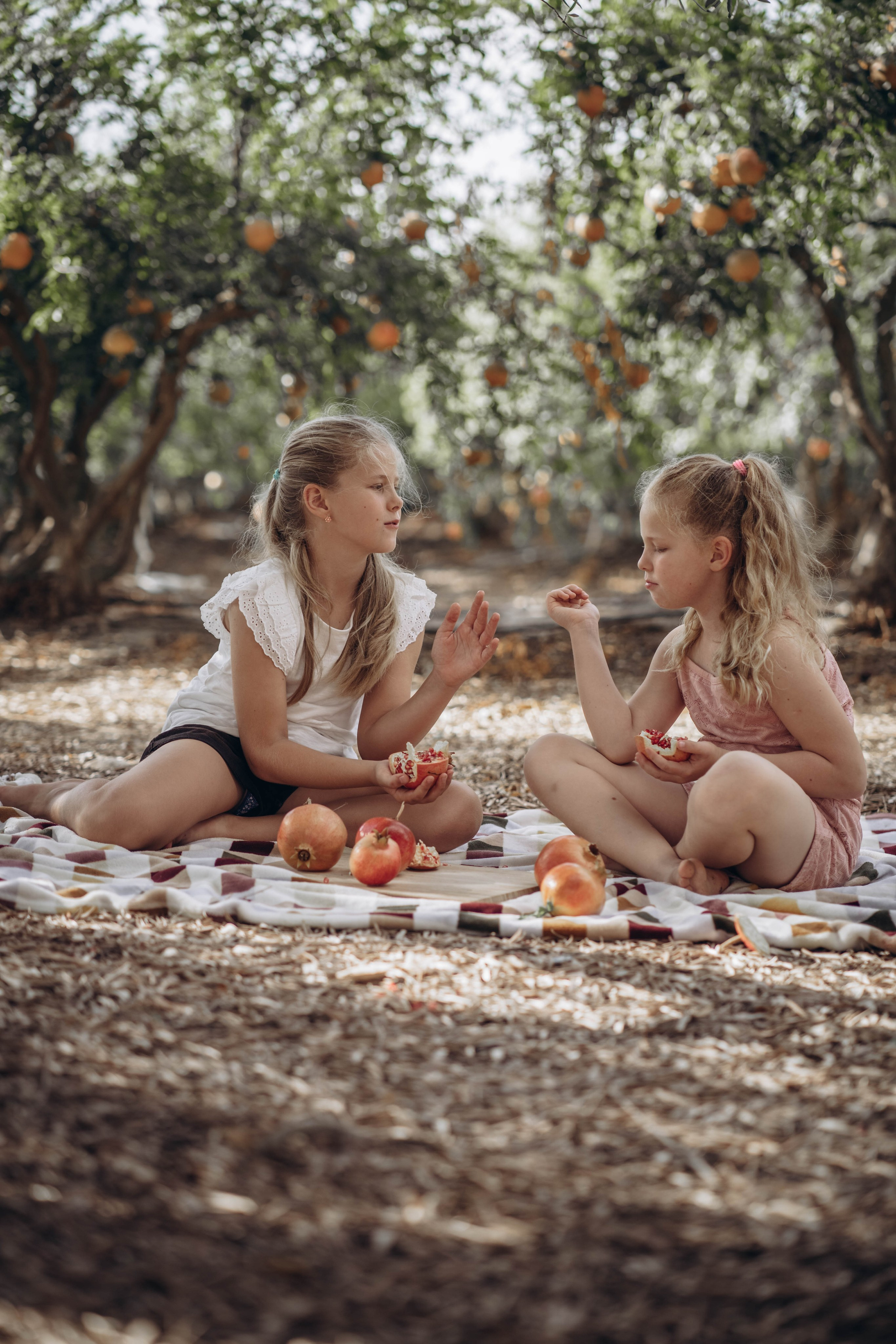 Гранатовый сад. Семейный и детский фотограф в Израиле и Москве Дорошок Надя