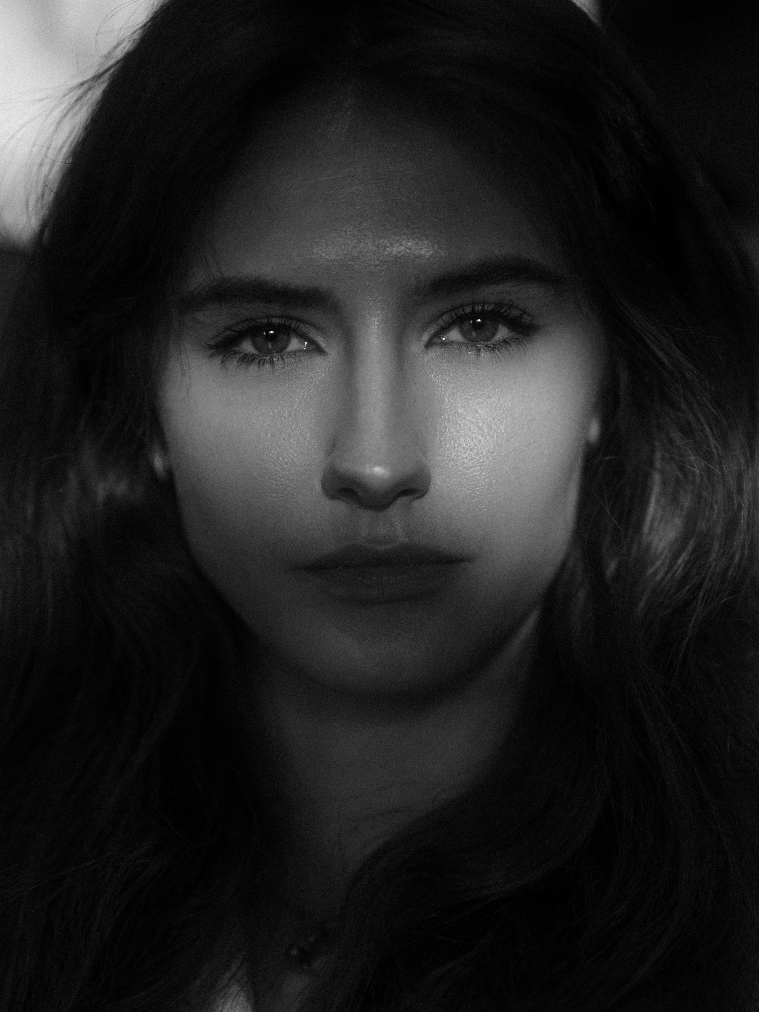 A women's photoshoot in the center of Kazan