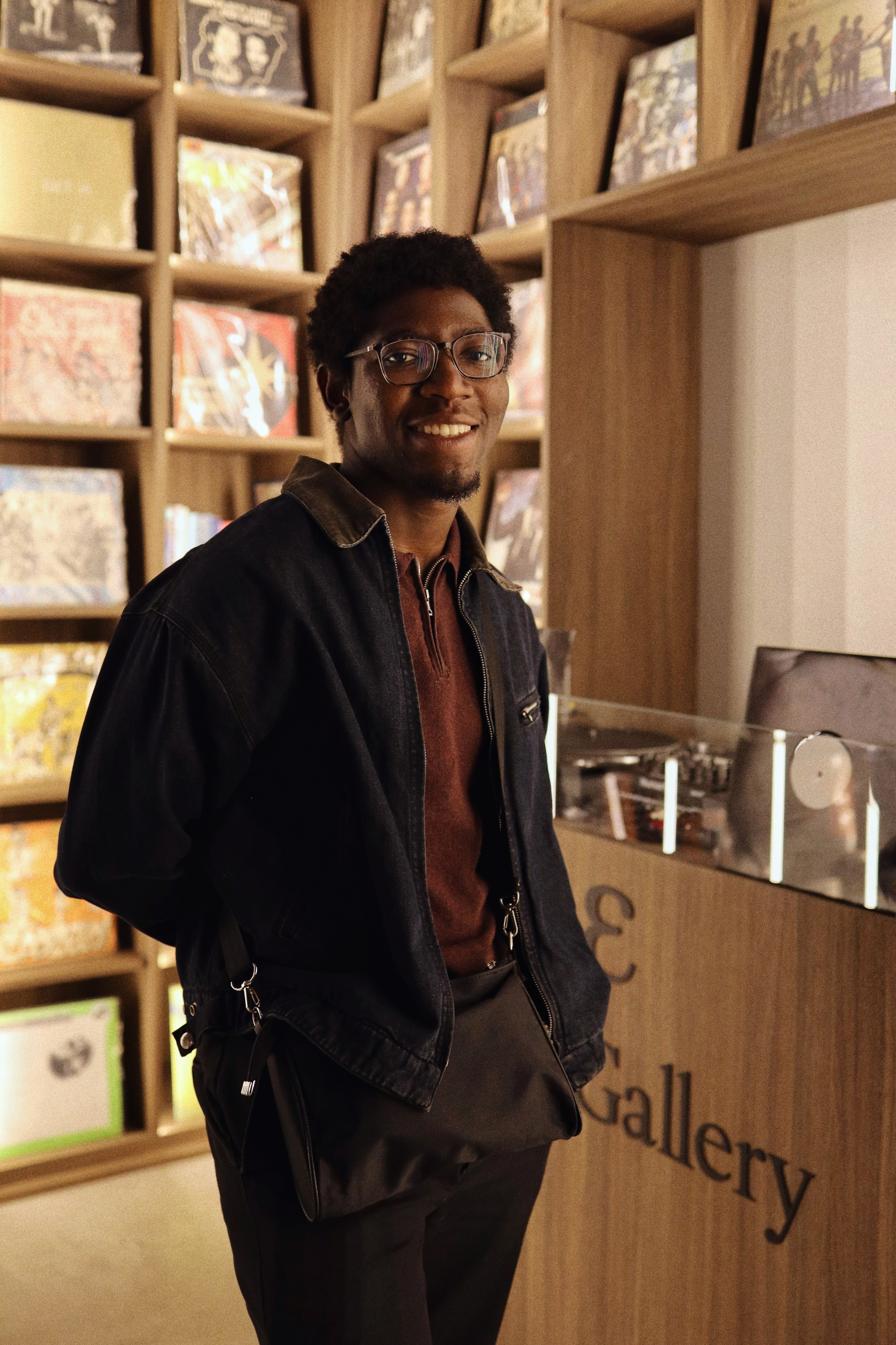 Fawaz Abdulazeez, Library co-founder / Dubai 2024. POLINA MÔMOT