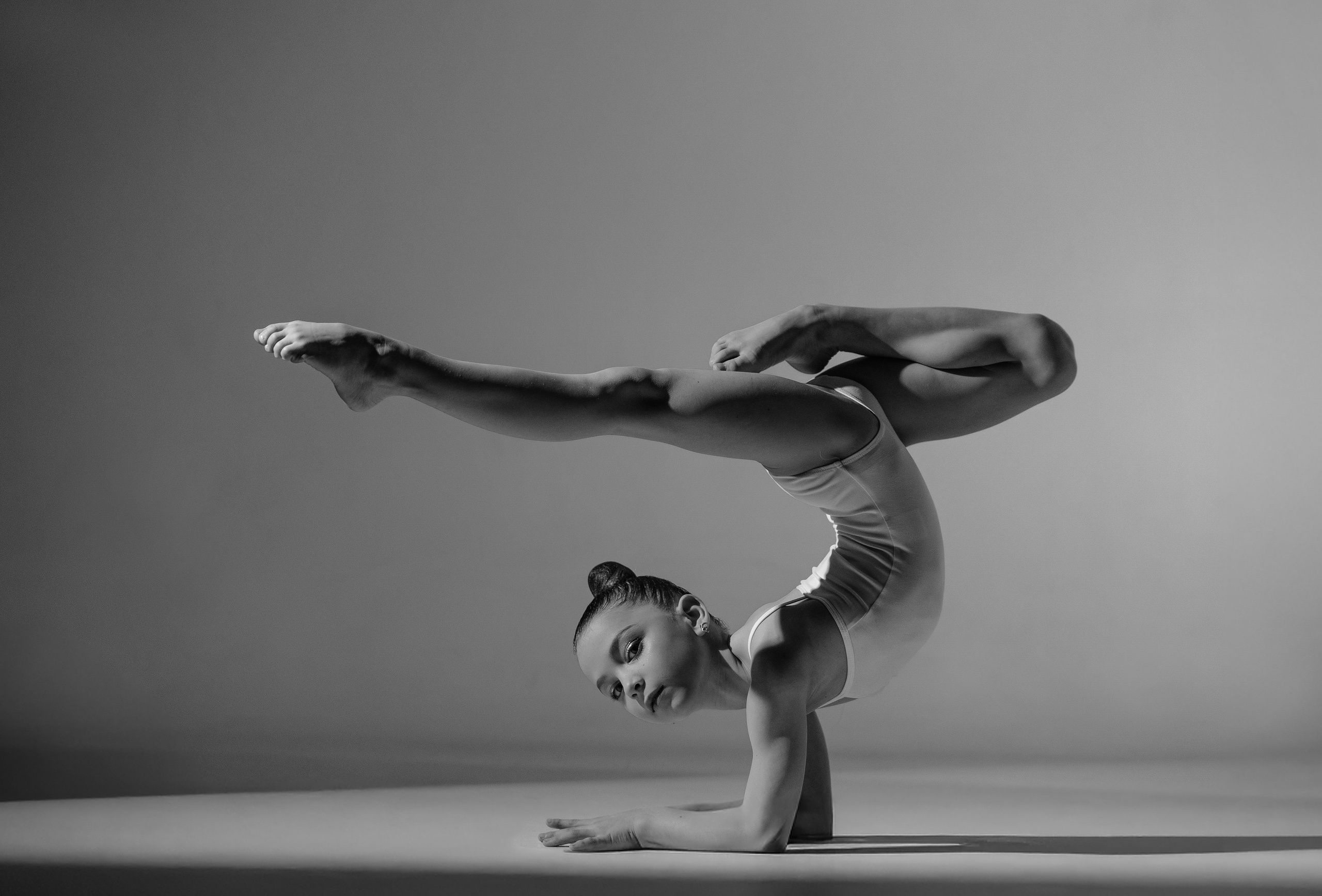 Спортивная фотоссесия гимнасток