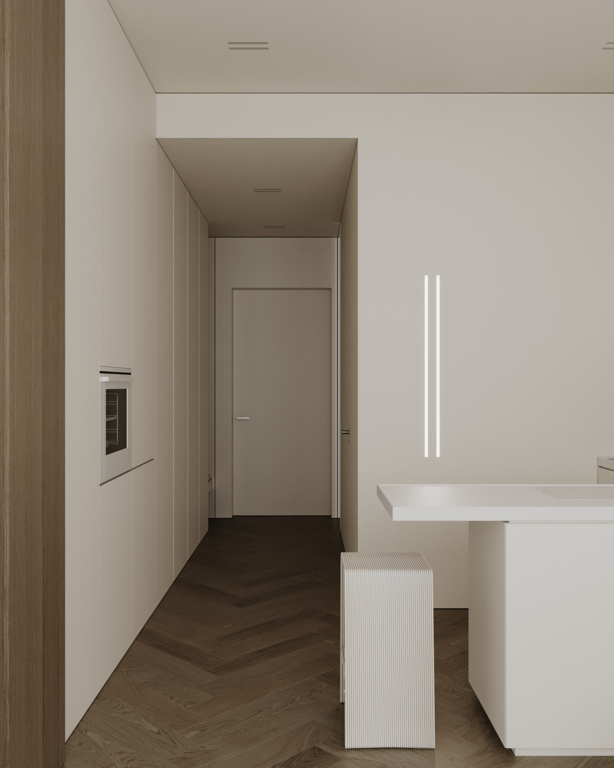 SOLE HILLS /50 sq m /23'. Интерьерное ателье numéro а