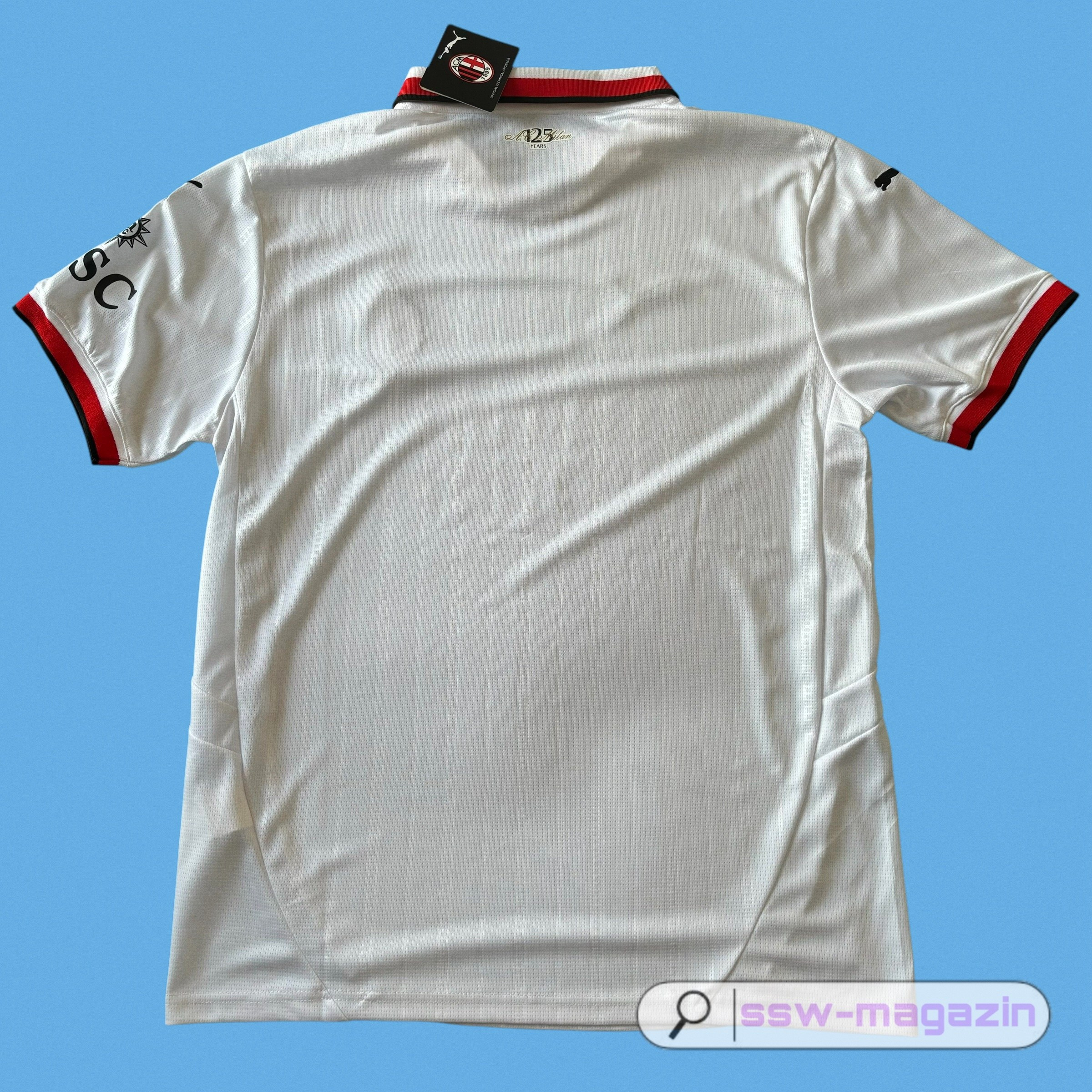 Белая джерси Milan 2024-2025 купить. Футбольный магазин — ssw_magazin