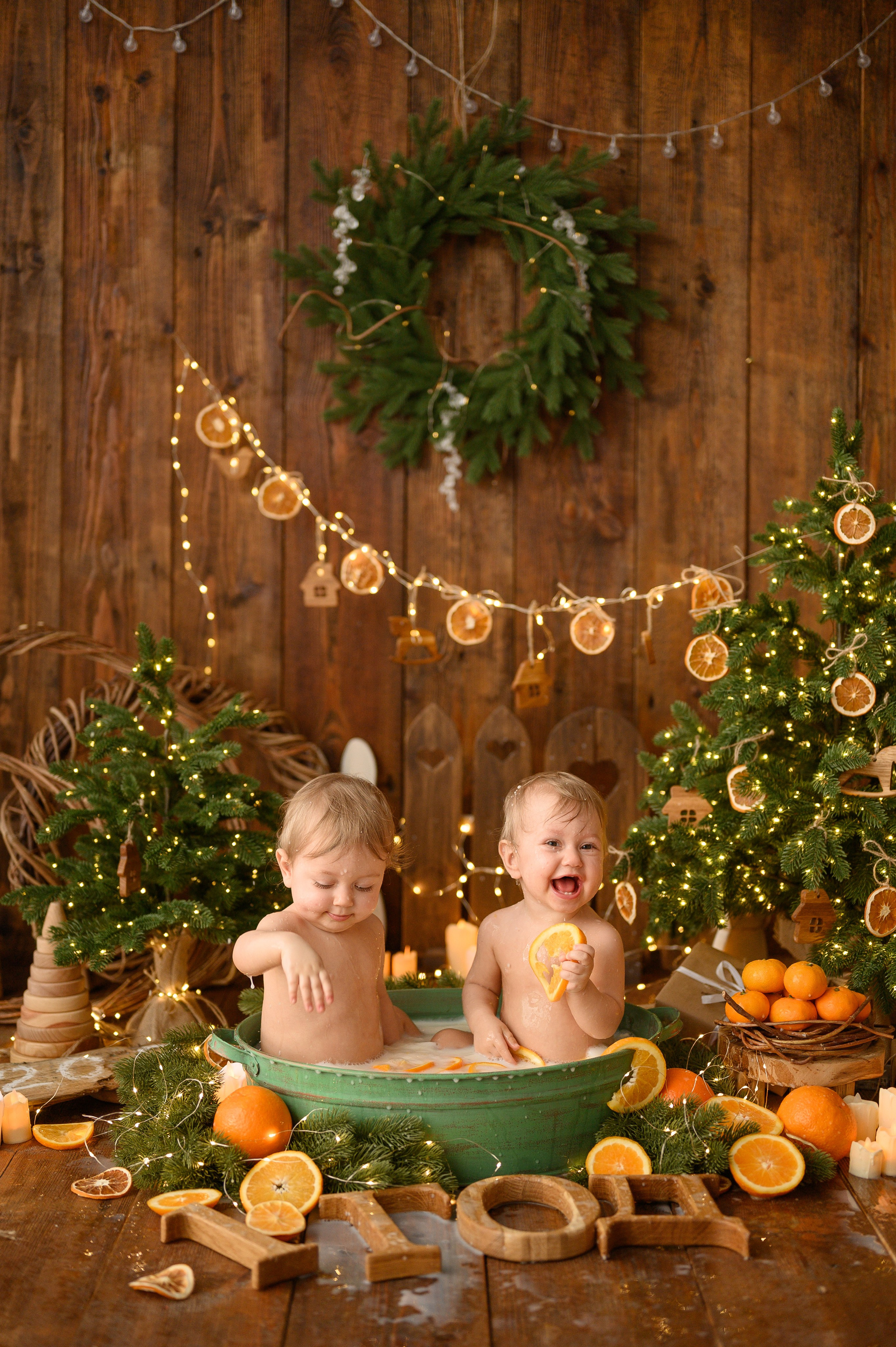 Катюше и Лизоньке годик. Детский и семейный фотограф Ирина Гладких