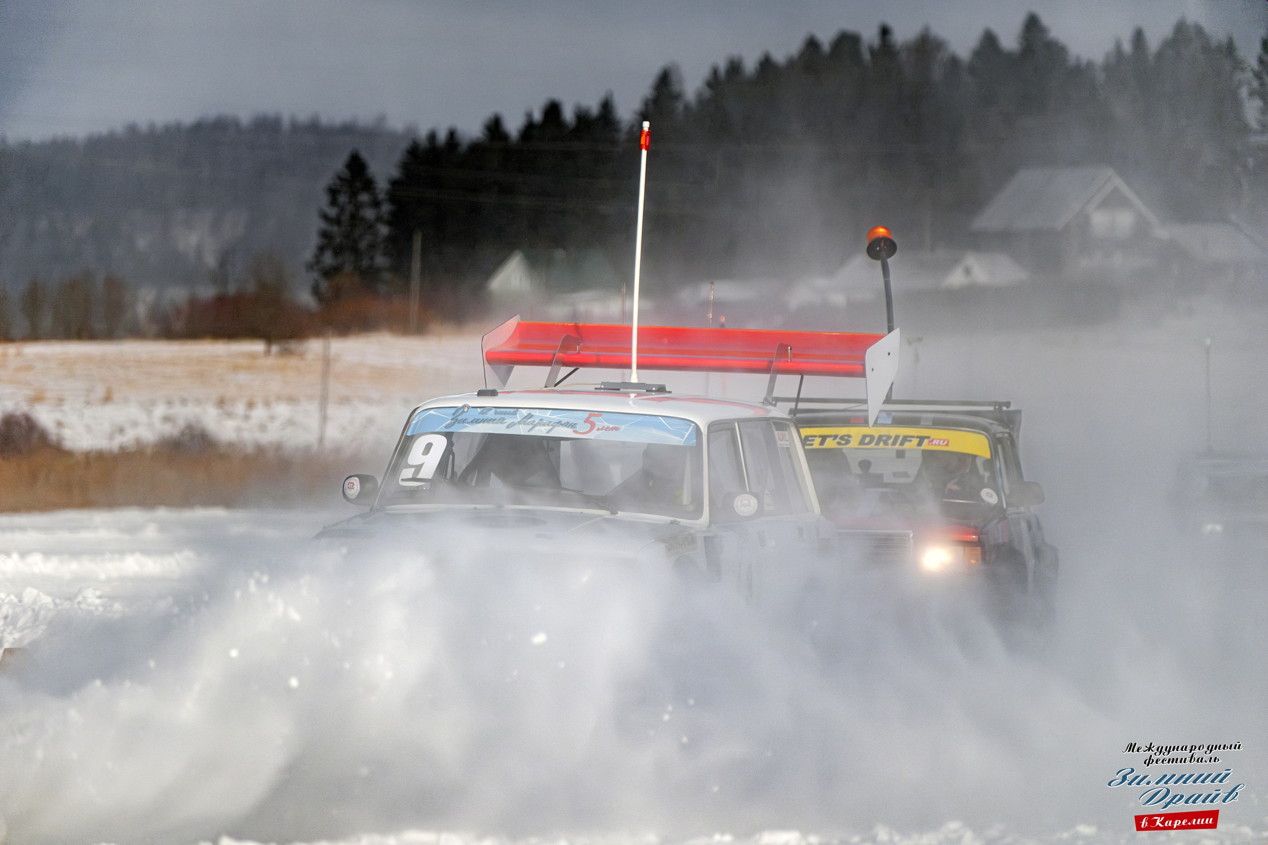 «Зимний Драйв в Карелии» Авто Марафон-гигант «25 часов на льду» Илона Накутис, Николай Грязин, джимхана, фотограф Антон Медведев, icoguar, Сортавала, Карелия