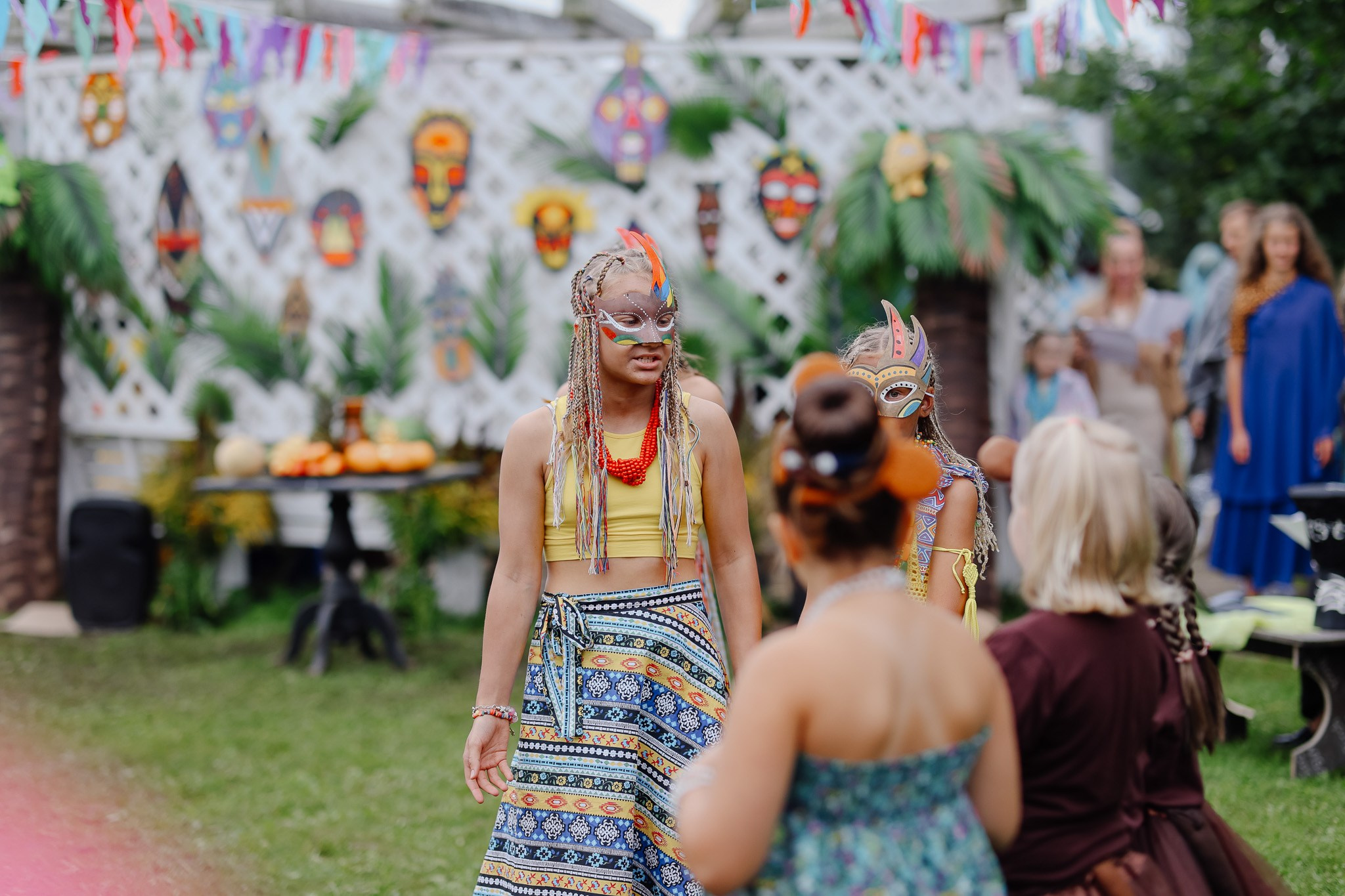 Репортажная съёмка детского праздника за городом. Женский фотограф в Москве Ксения Казакова