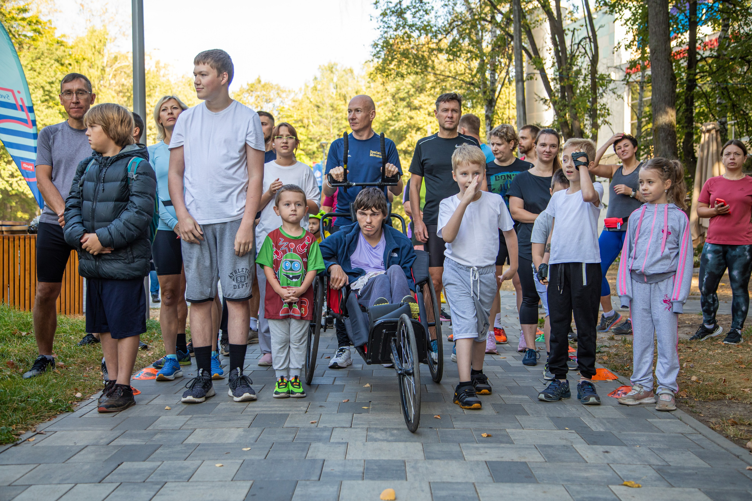122 забег 5 вёрст Химки, 21.09.24. Фотограф Сергей Ловкий