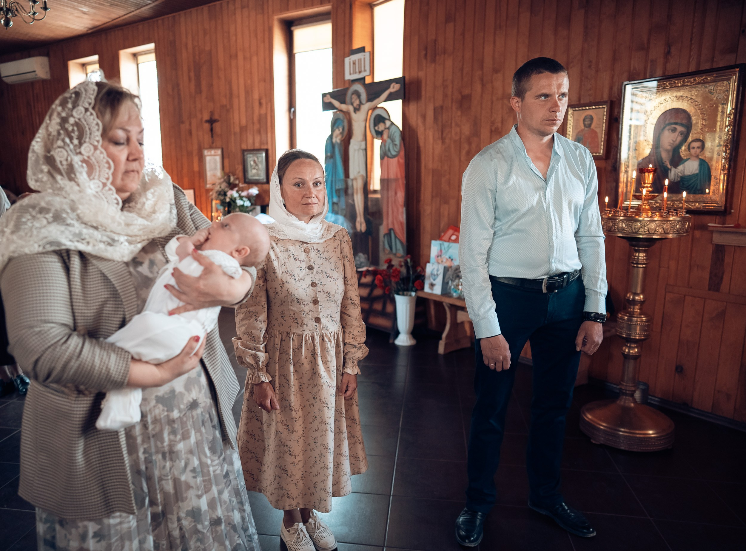 Крещение в храме Блж.Ксении Петербургской Севастополь. Церковный фотограф Севастополь