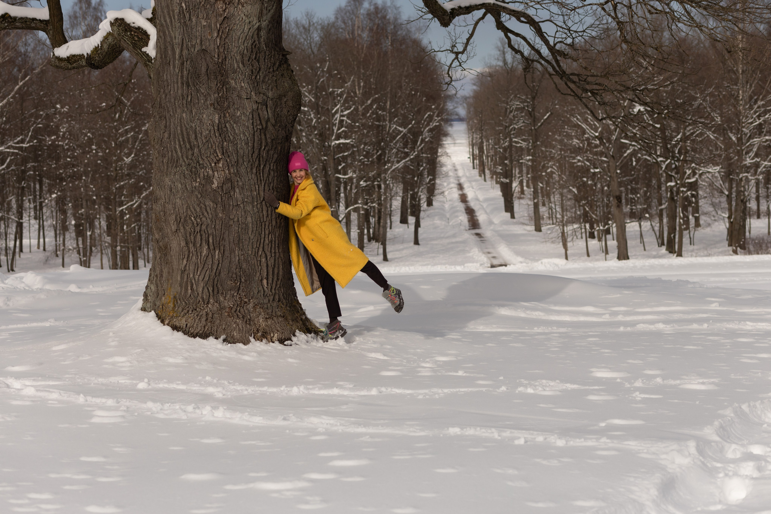Зимняя индивидуальная фотосессия на улице