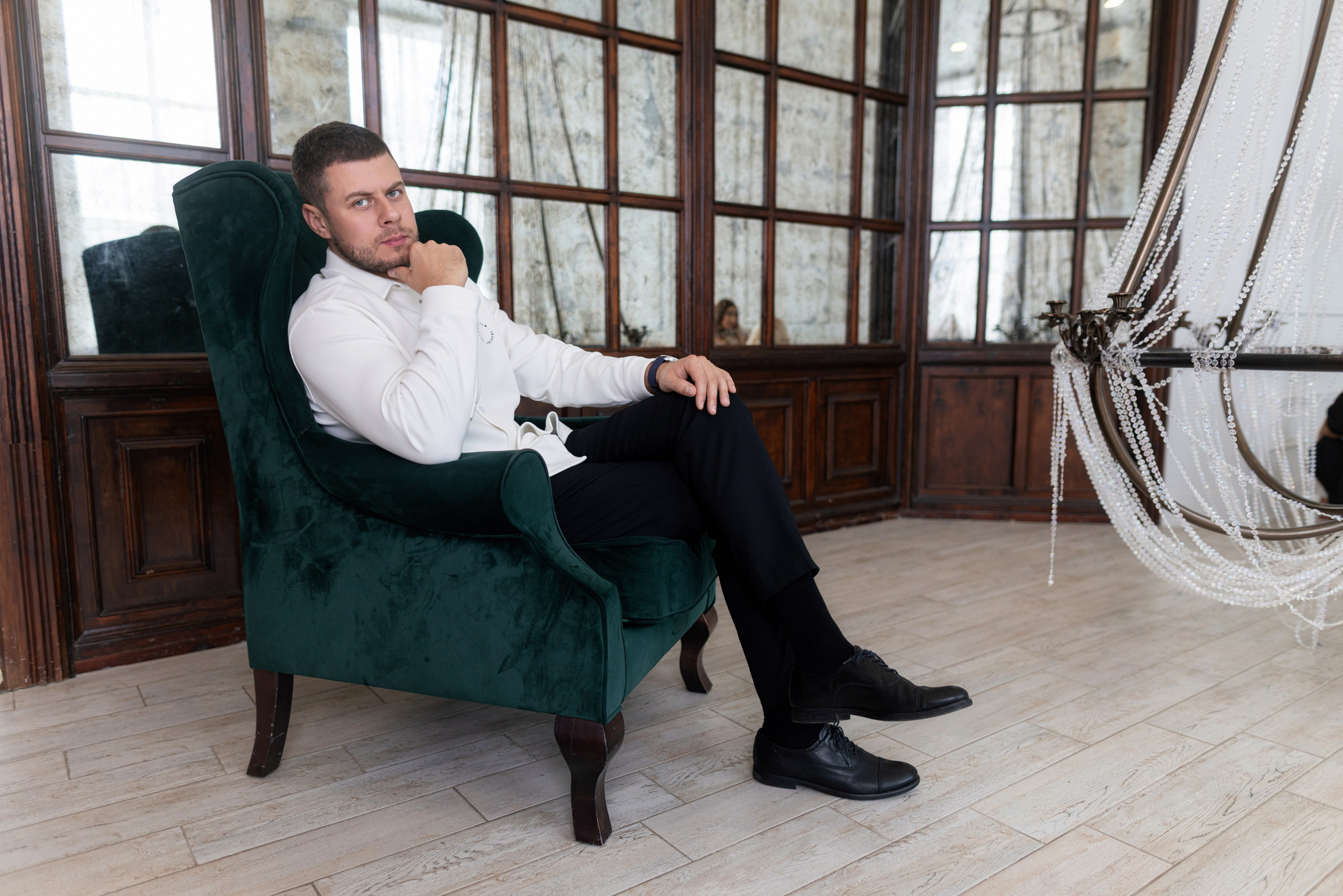 Семейная съемка для Яны и Дани в интерьере. Дмитрий Шульгин, портретный фотограф в Воронеже