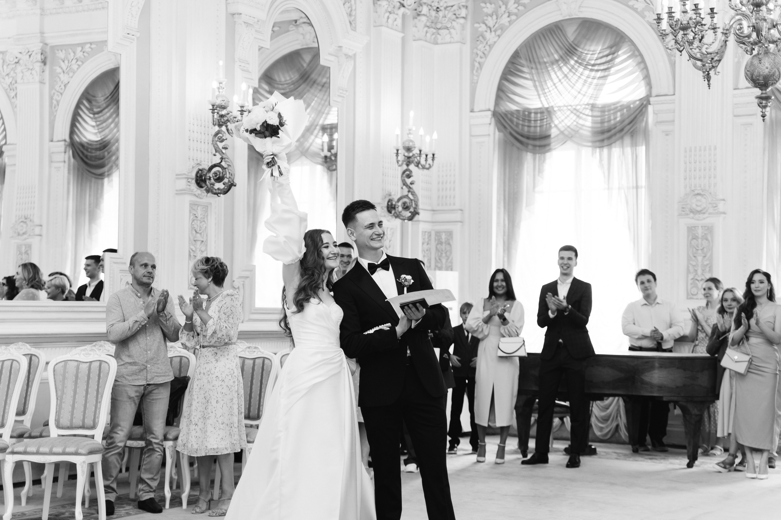 Современная свадьба с винтажным шлейфом в Санкт-Петербурге. Фотограф в Мурманске, Североморске и Санкт-Петербурге Валерия Козлова