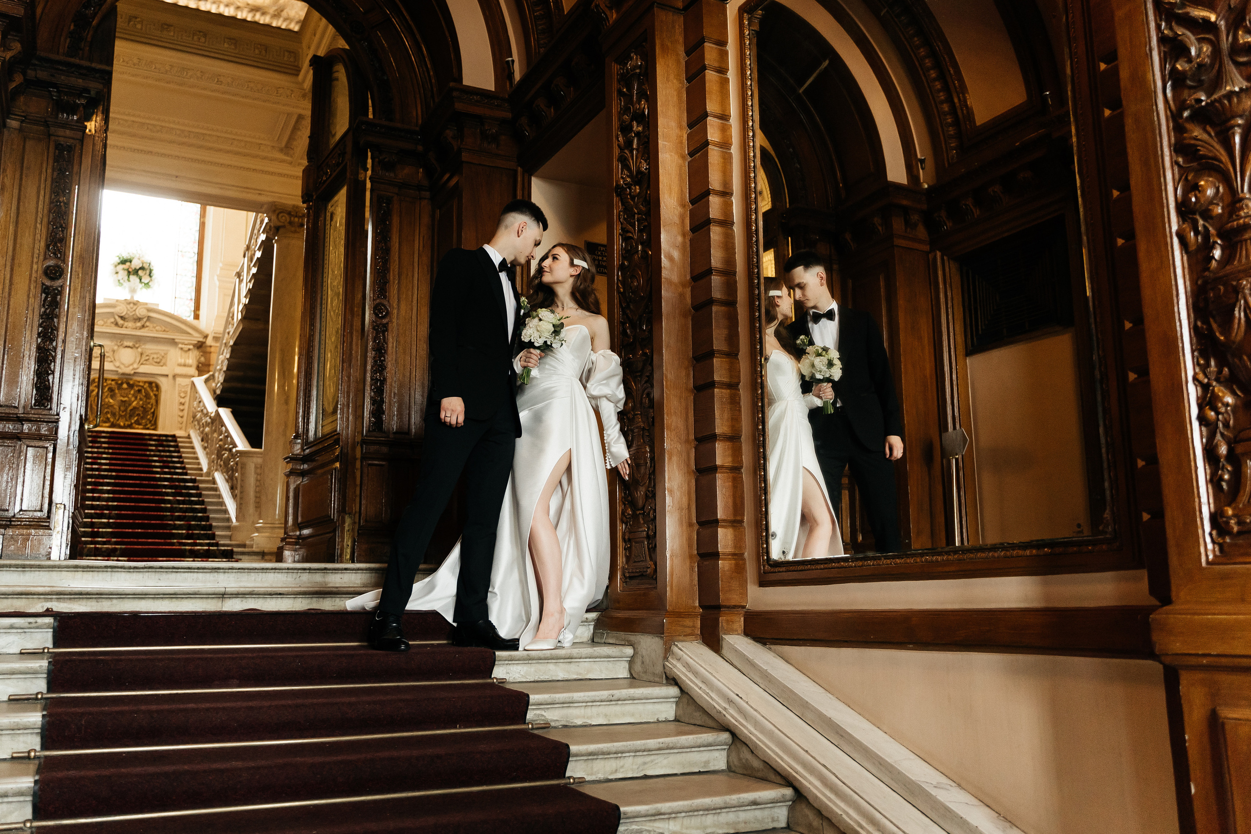 Современная свадьба с винтажным шлейфом в Санкт-Петербурге. Фотограф в Мурманске, Североморске и Санкт-Петербурге Валерия Козлова