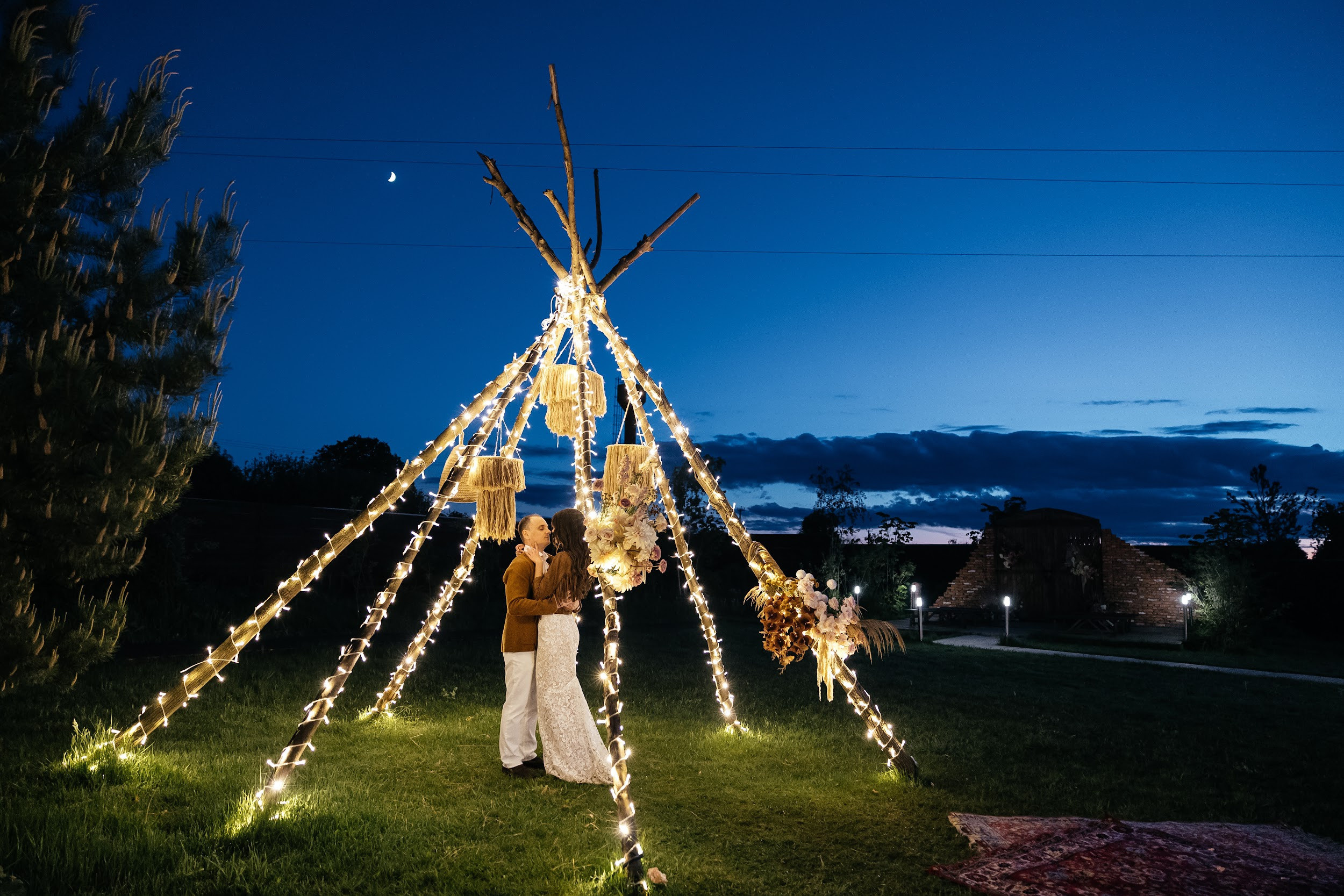 Вигвам. Локации для церемонии и фотосессии. Свадебная площадка РАНЧО