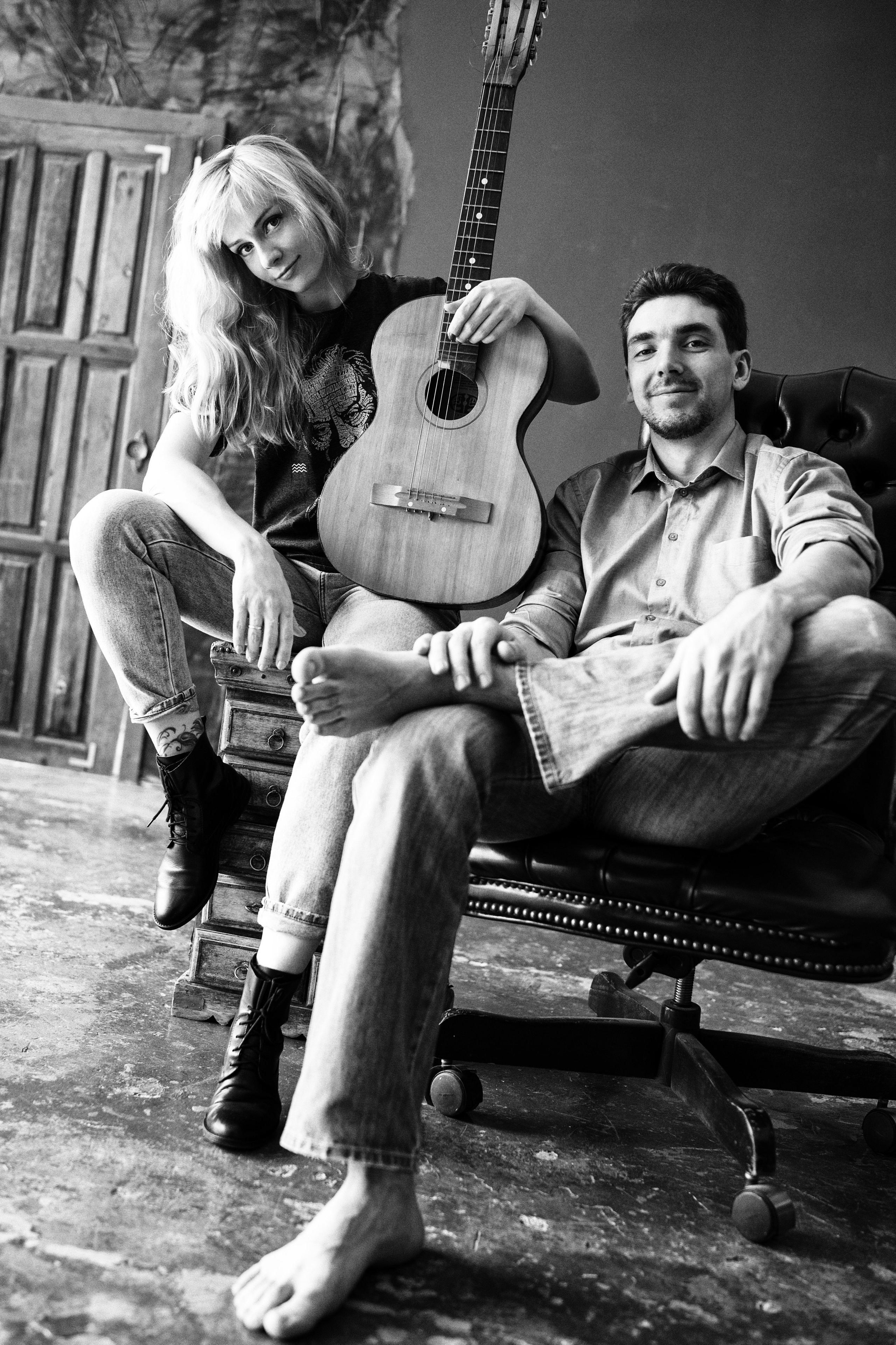 Парочка хиппи. Фотограф Егор Фотобрат.