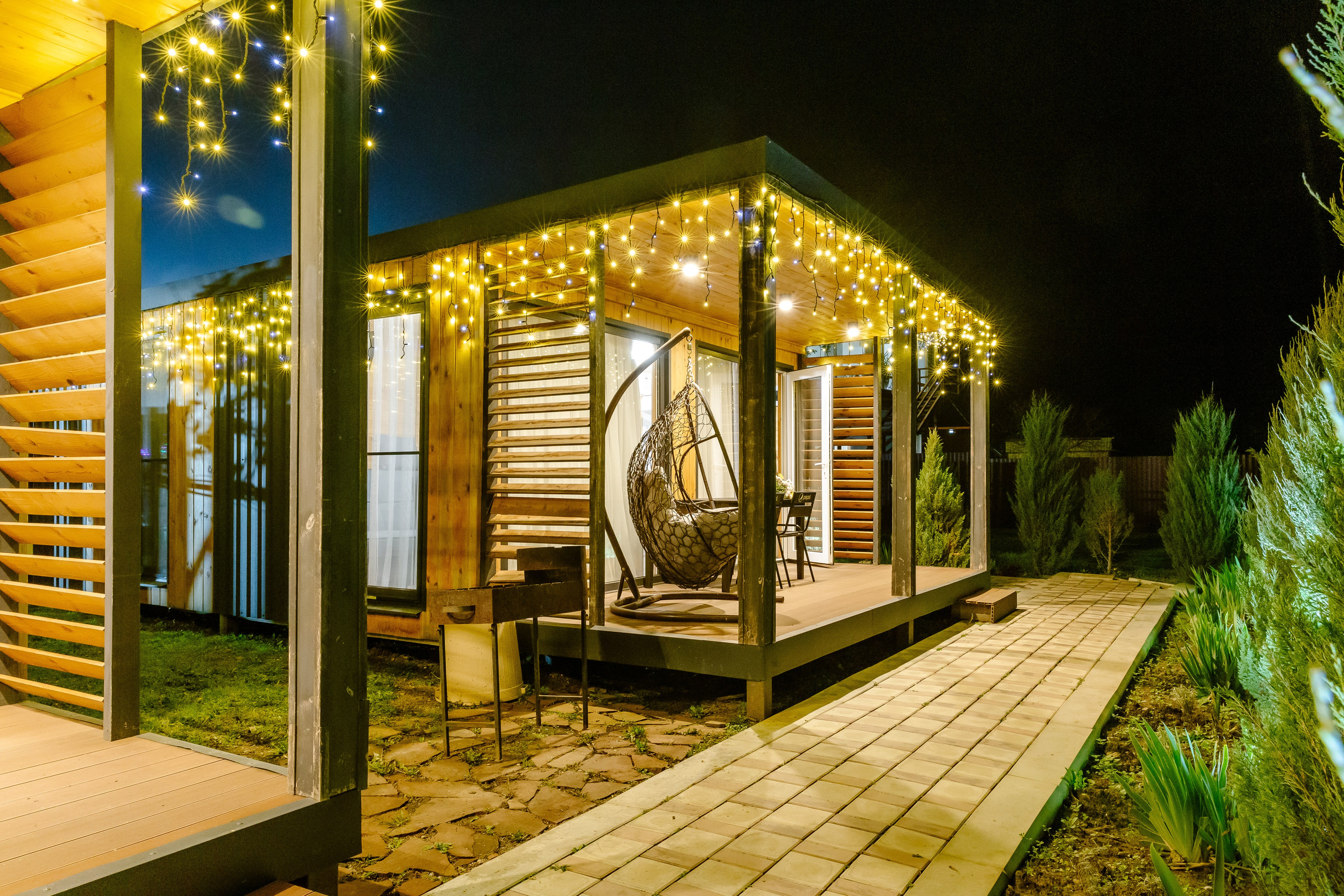 Термальный бассейн Домики с удобствами и баней до 6 человек