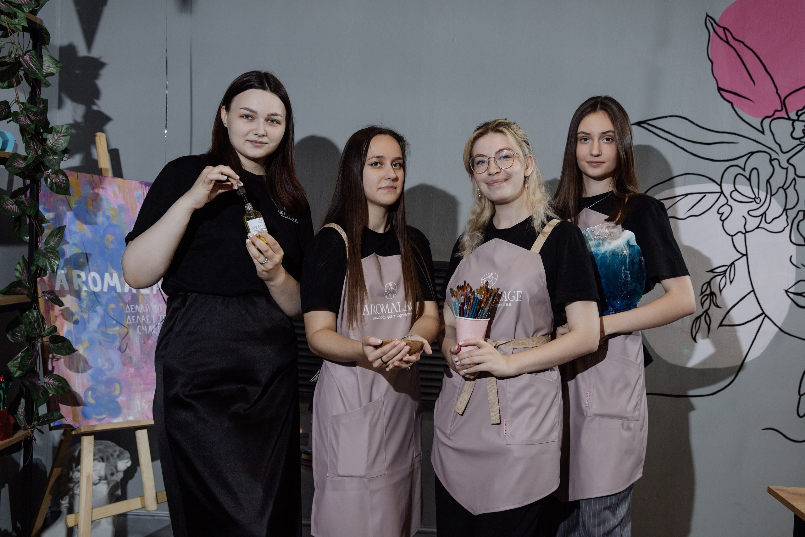 День рождения студии AROMALAGE — тёплый праздник и творчество