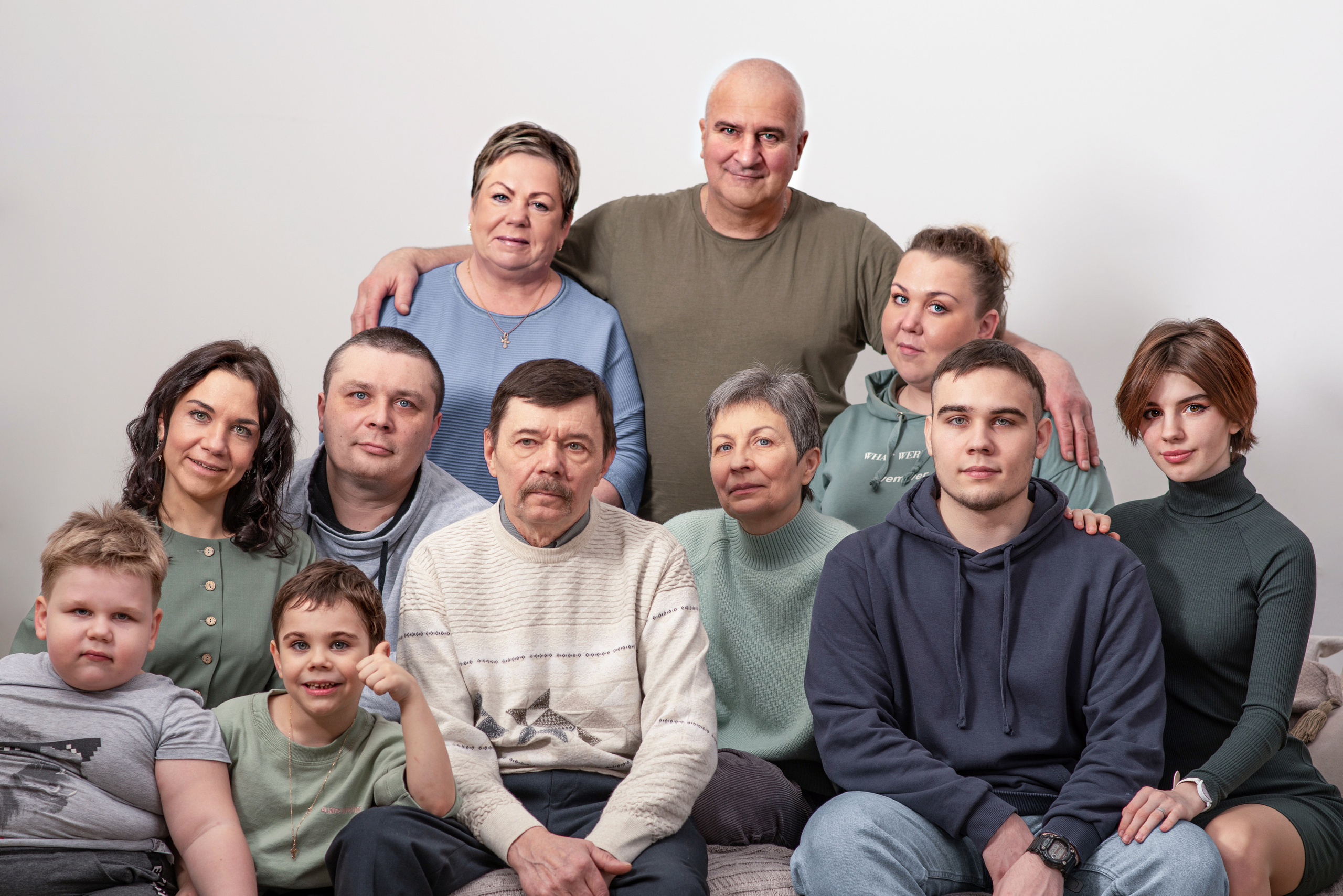 Большая семья. Анна Боровикова, фотограф Пушкино