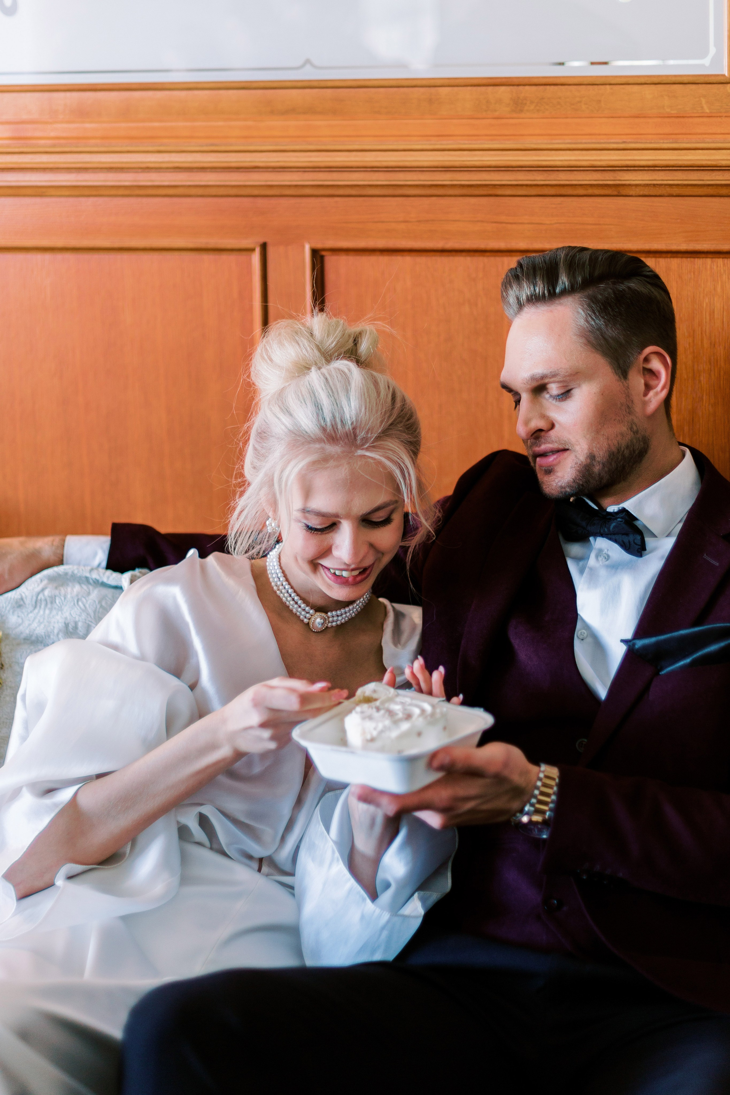 Свадебная фотосессия в Москве, отель Hotel Russo-Balt