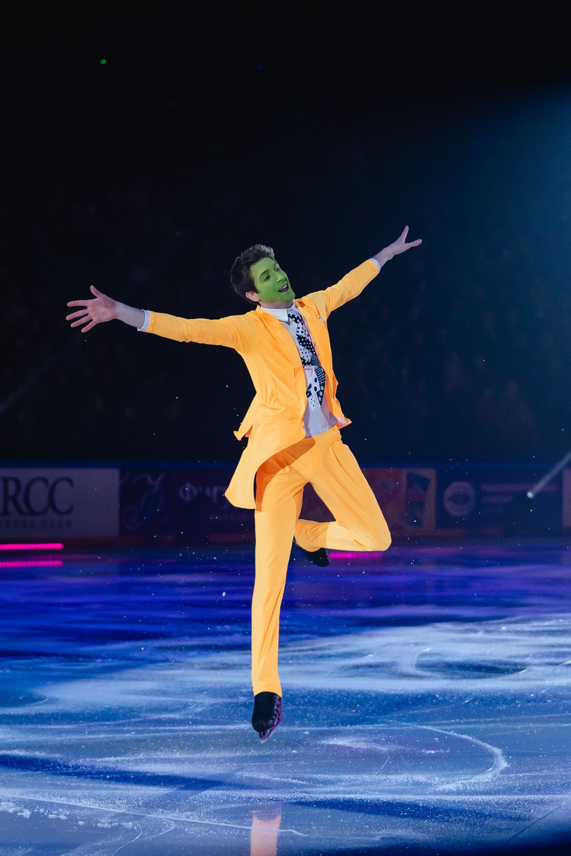 Шоу «Чемпионы на льду» в Новосибирске. Воробьева Ксения — Спортивный и танцевальный фотограф Новосибирск