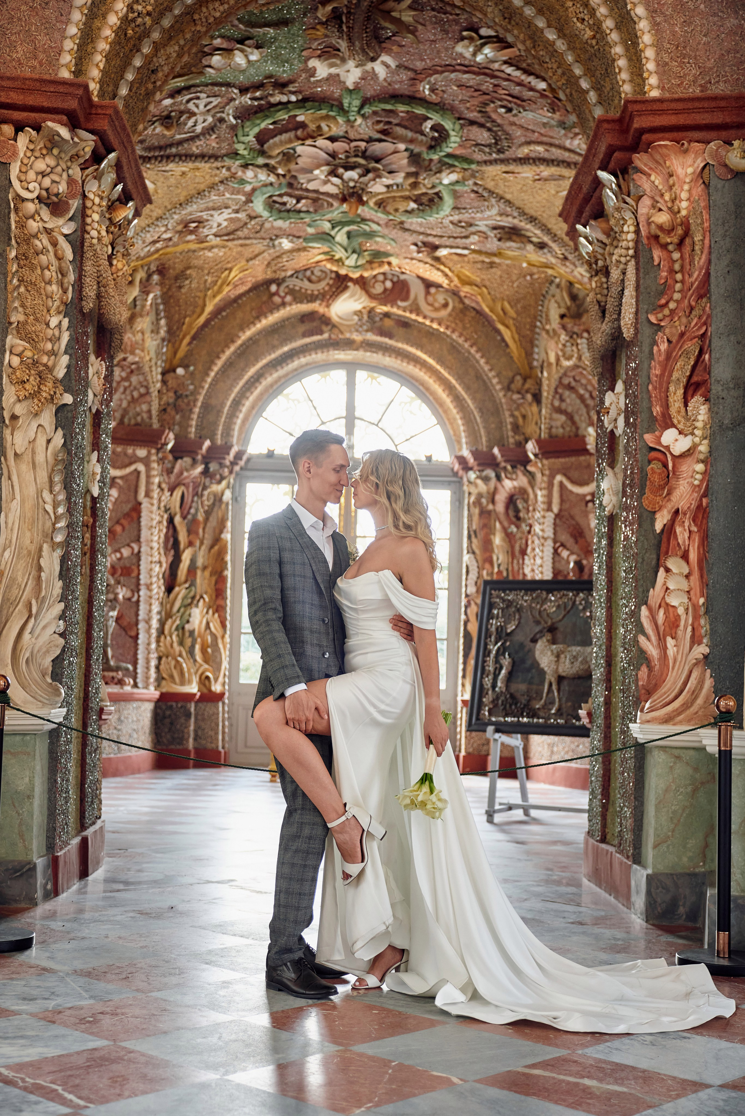 Свадебняа Фотосессия Николая и Анастасии в Кусково