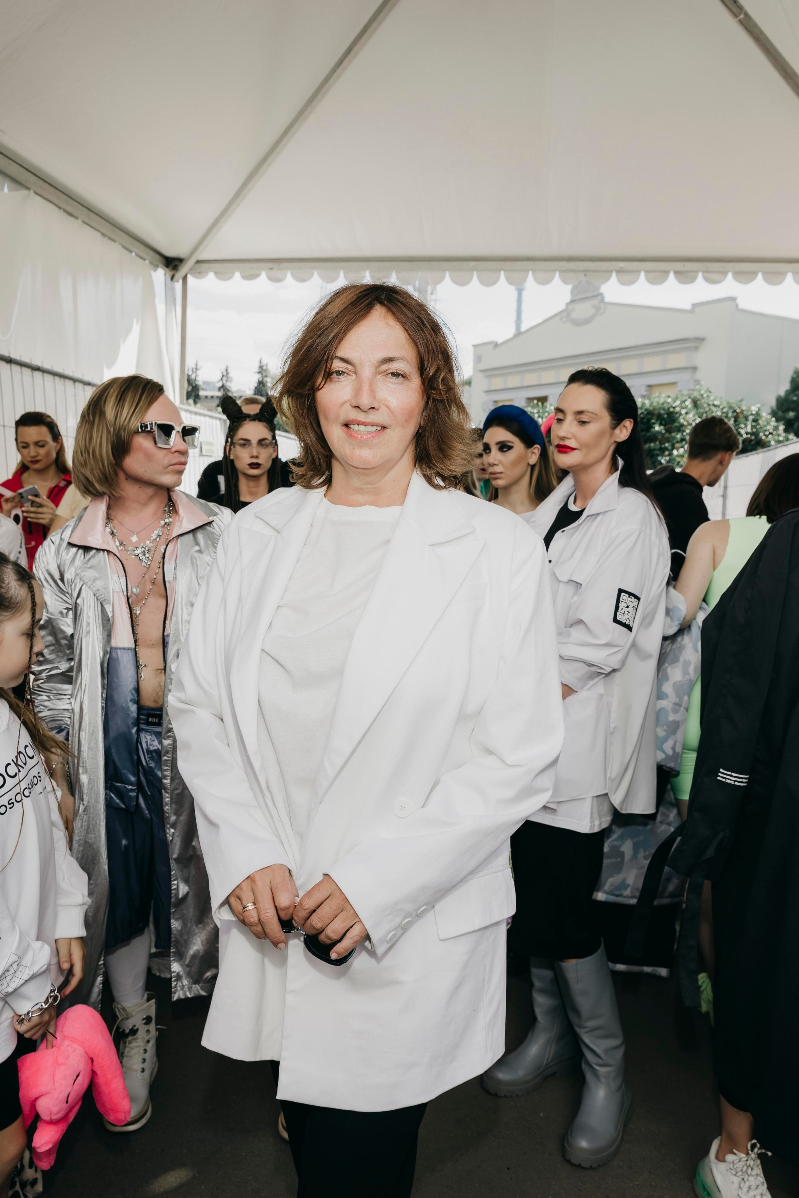 Татьяна Рогозина на Московской Неделе Моды на ВДНХ