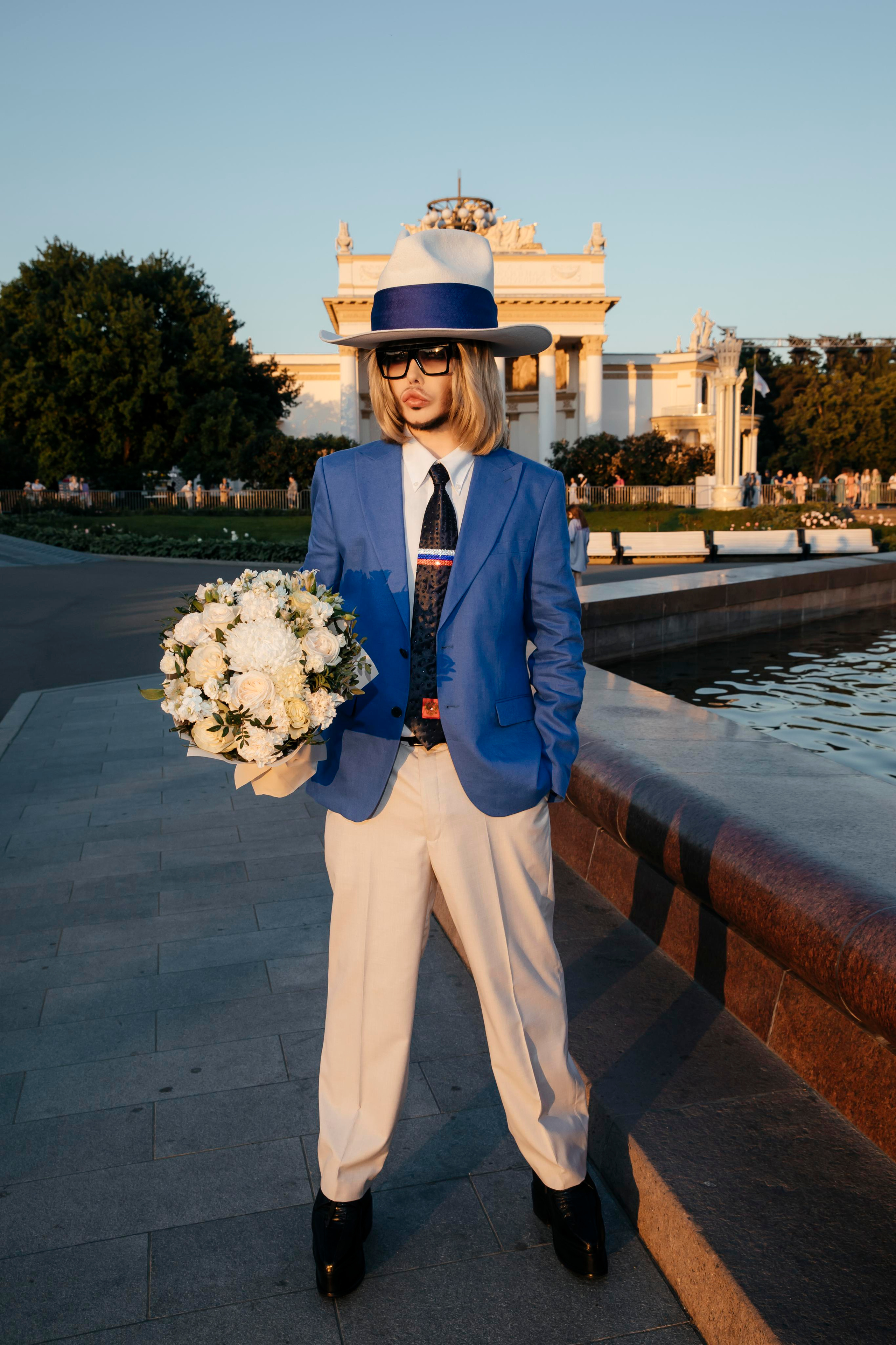 Сергей Зверев на Московской Неделе Моды на ВДНХ