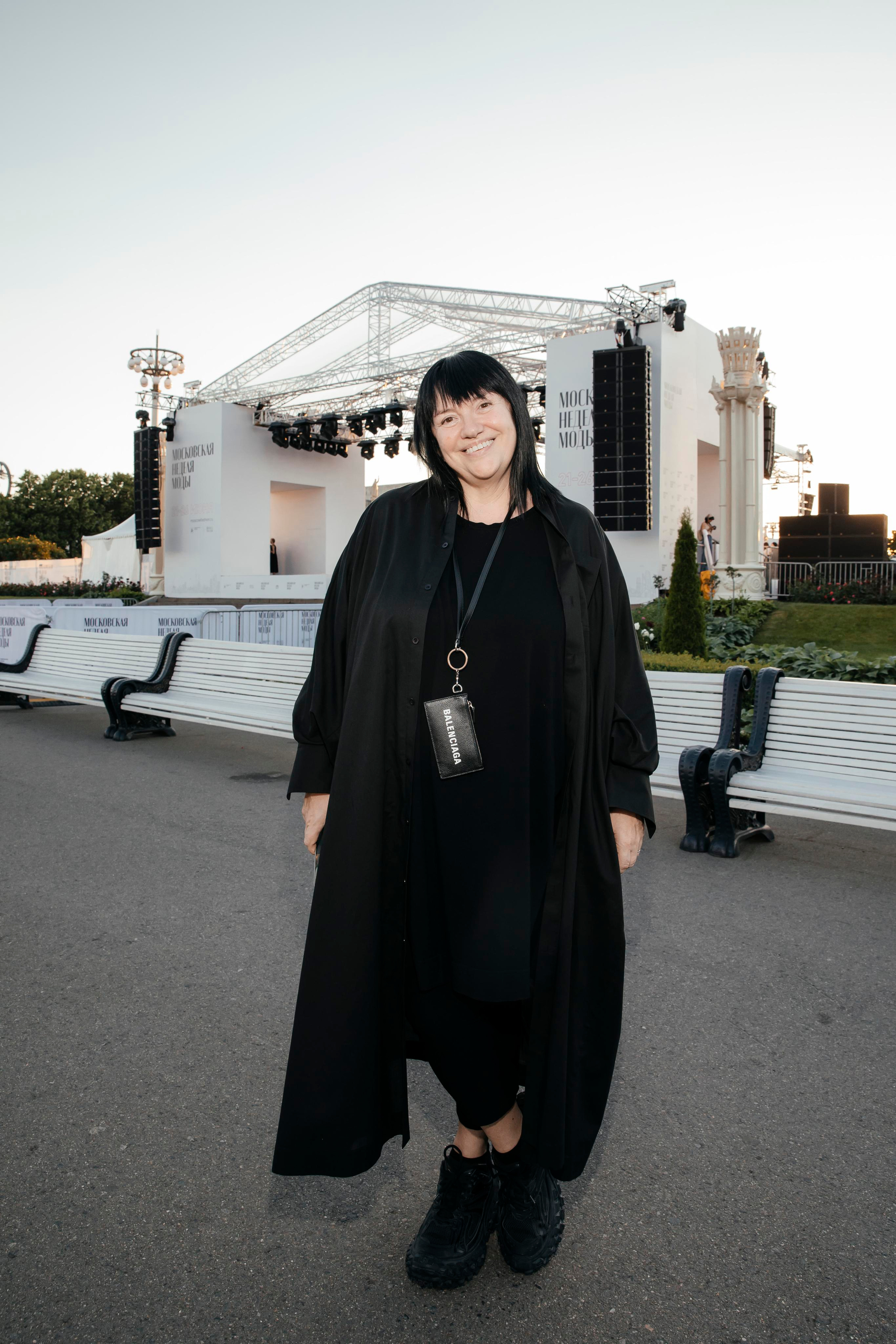 Алла Духова на Московской Неделе Моды на ВДНХ