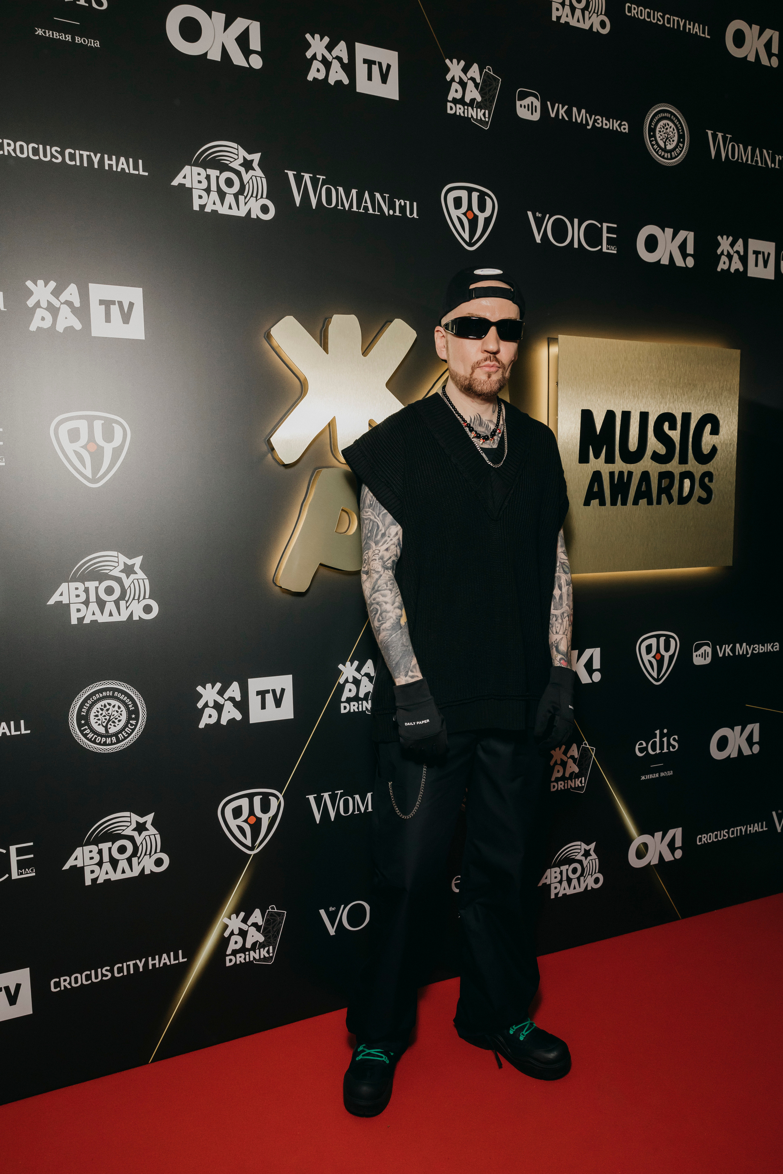 Андрей Звонкий на Премии ЖАРА MUSIC AWARDS 2022 в Crocus City Hall в Москве