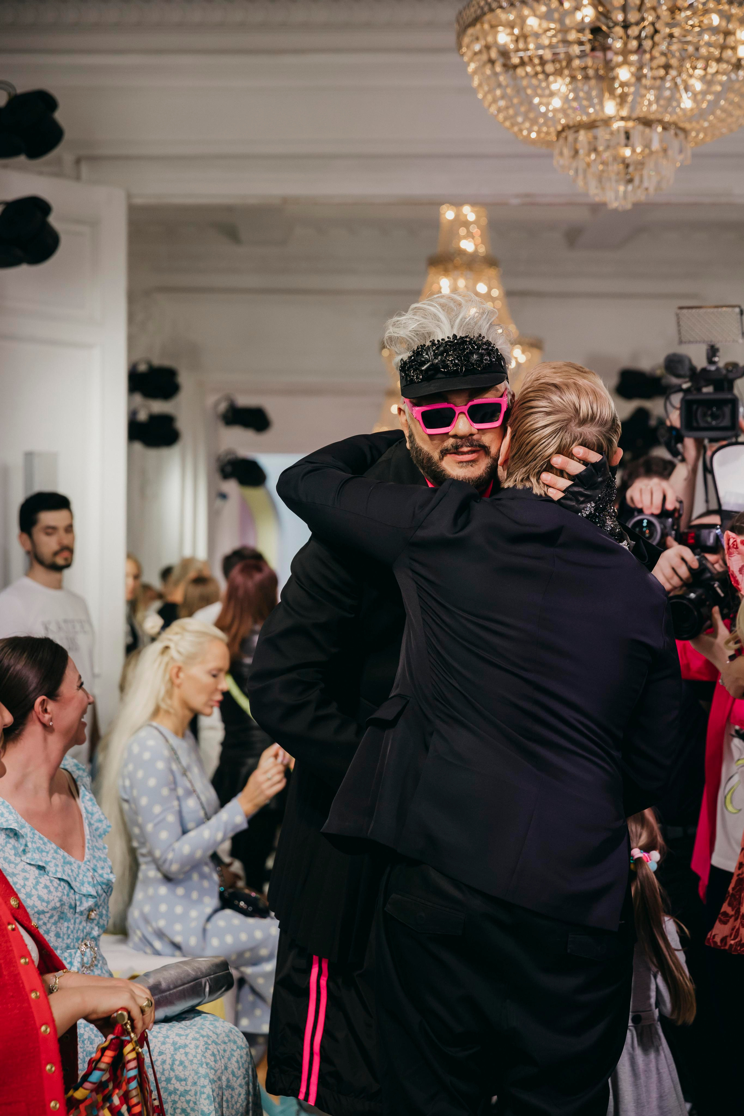 Филипп Киркоров и Николай Басков на показе бренда KATEE'S KIDS в Москве