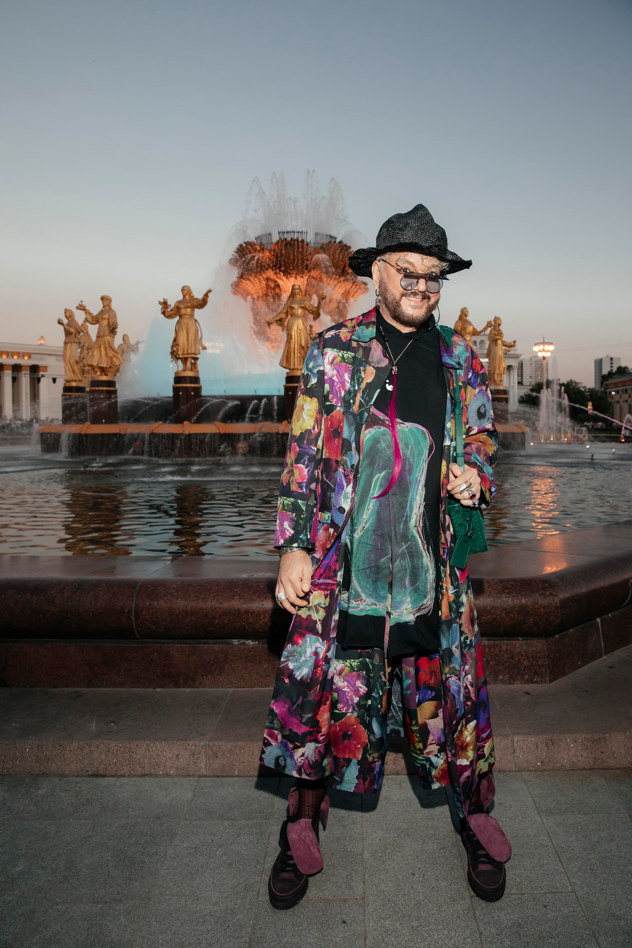 Филипп Киркоров на Московской Неделе Моды на ВДНХ