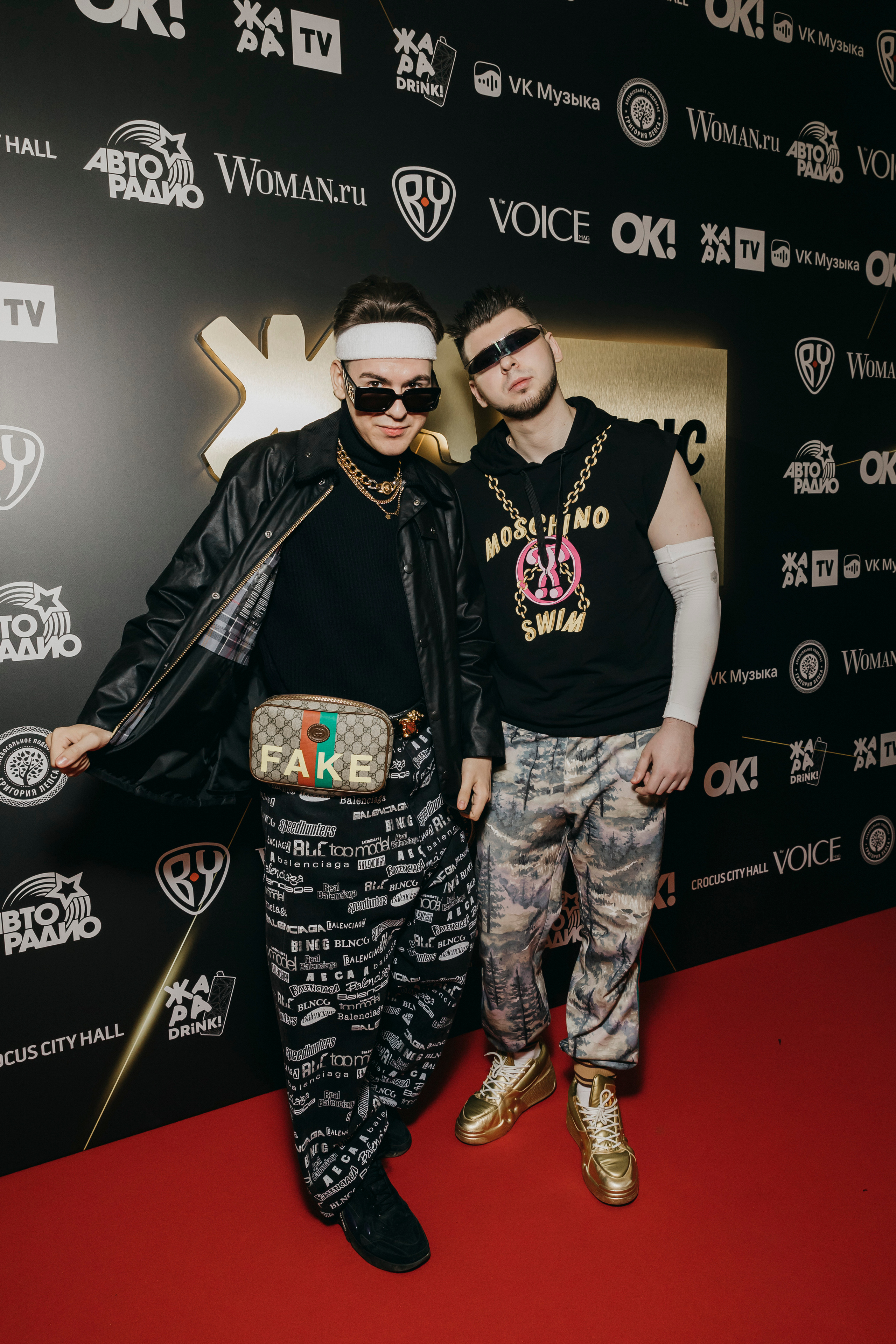 GAYAZOV$ BROTHER$ на Премии ЖАРА MUSIC AWARDS 2022 в Crocus City Hall в Москве