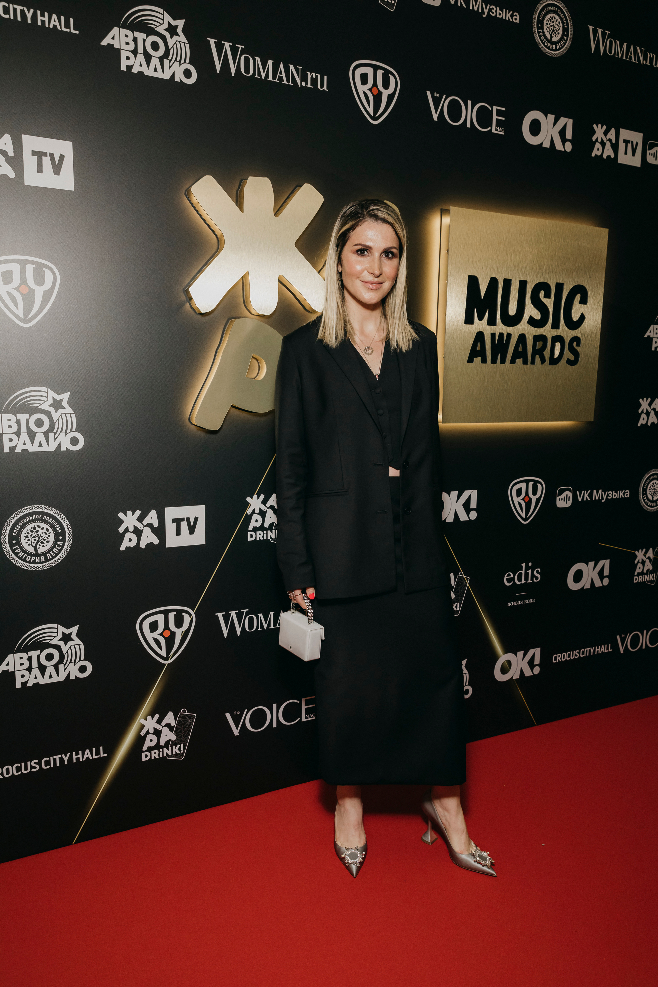 Лаура Джугелия на Премии ЖАРА MUSIC AWARDS 2022 в Crocus City Hall в Москве